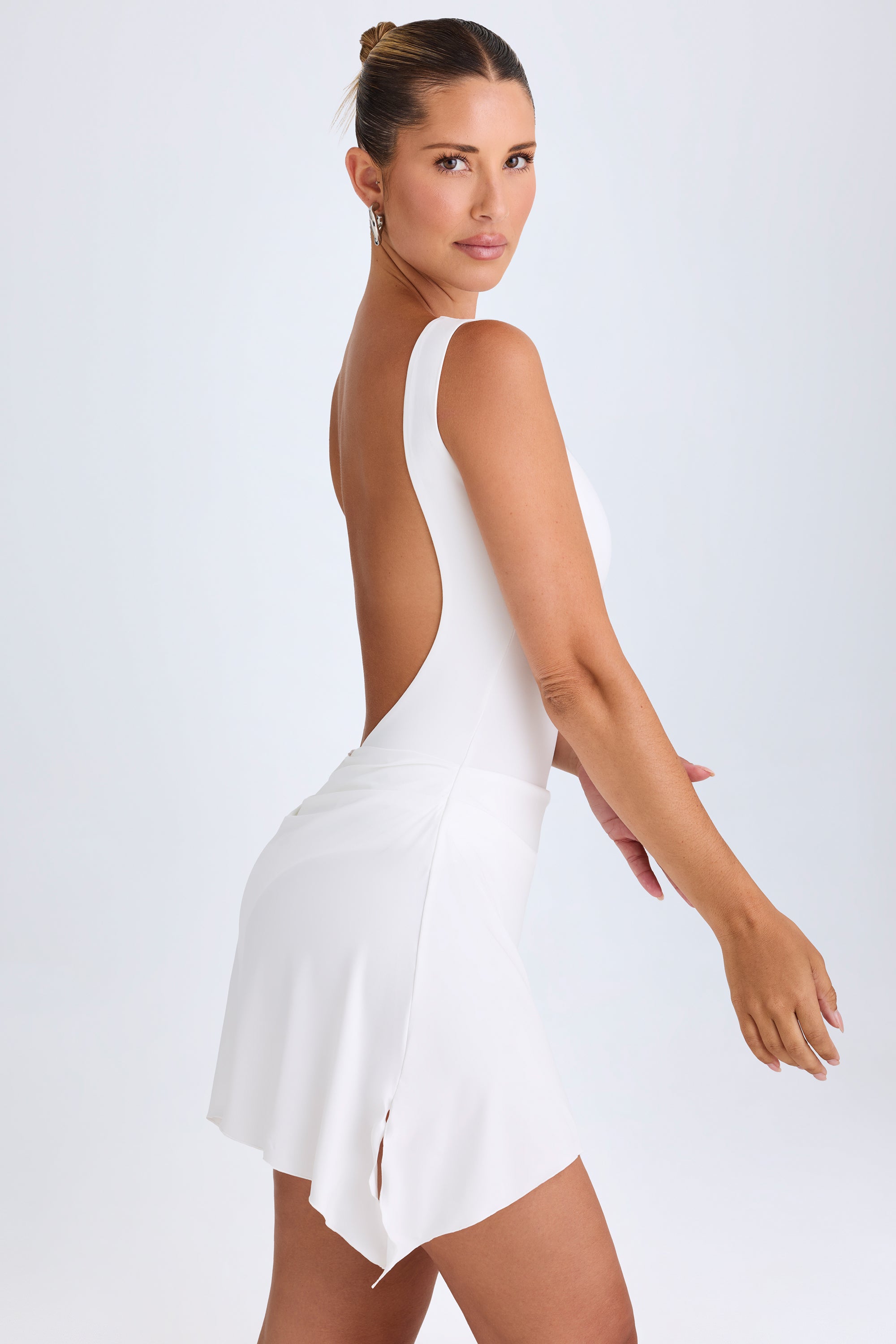princess polly white backless dress Lillette Maxi Dress | White | Womens