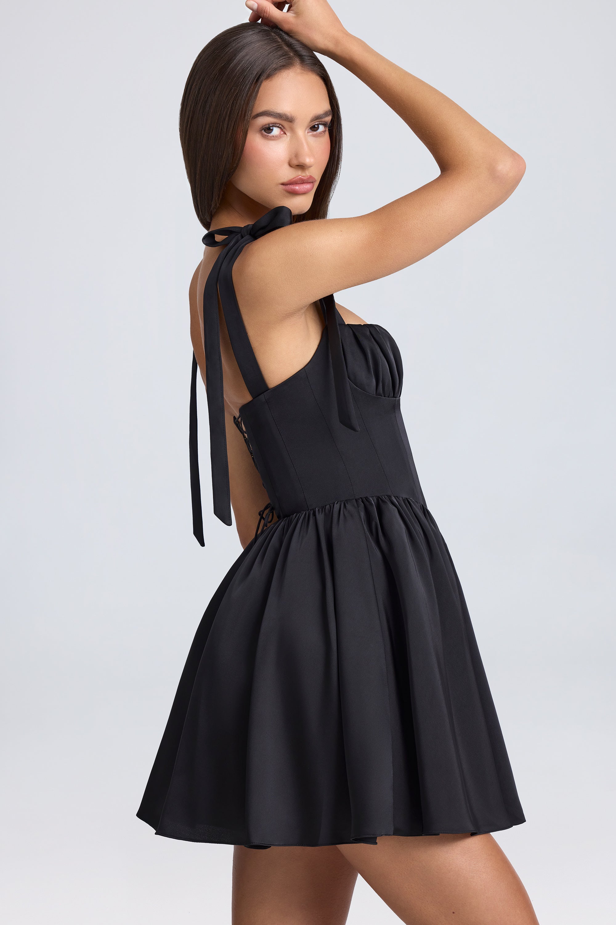strapless open back dress Deep Sea Creatures Ballerina Dress with Pockets