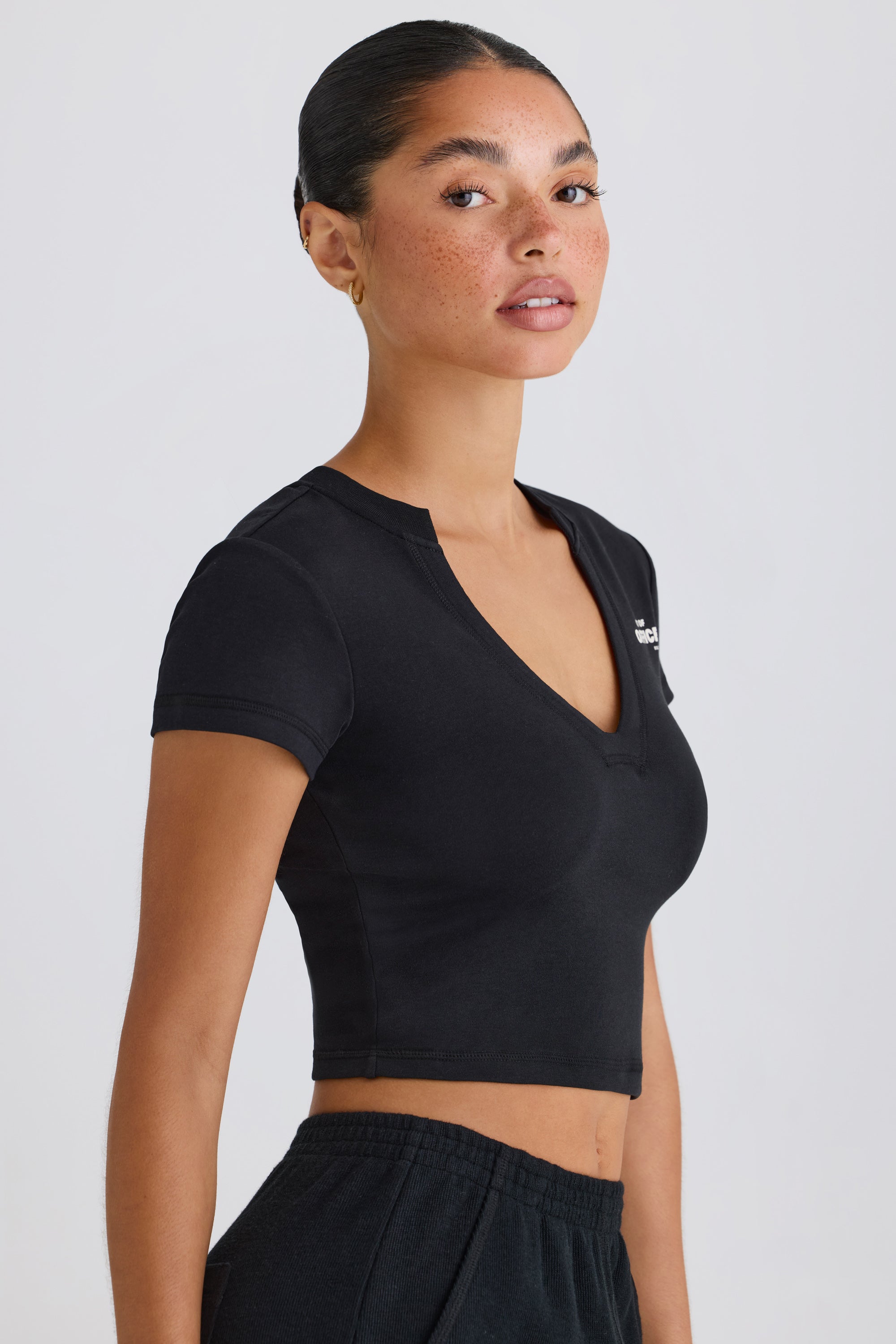 Relaxed t-shirt - Black Jet