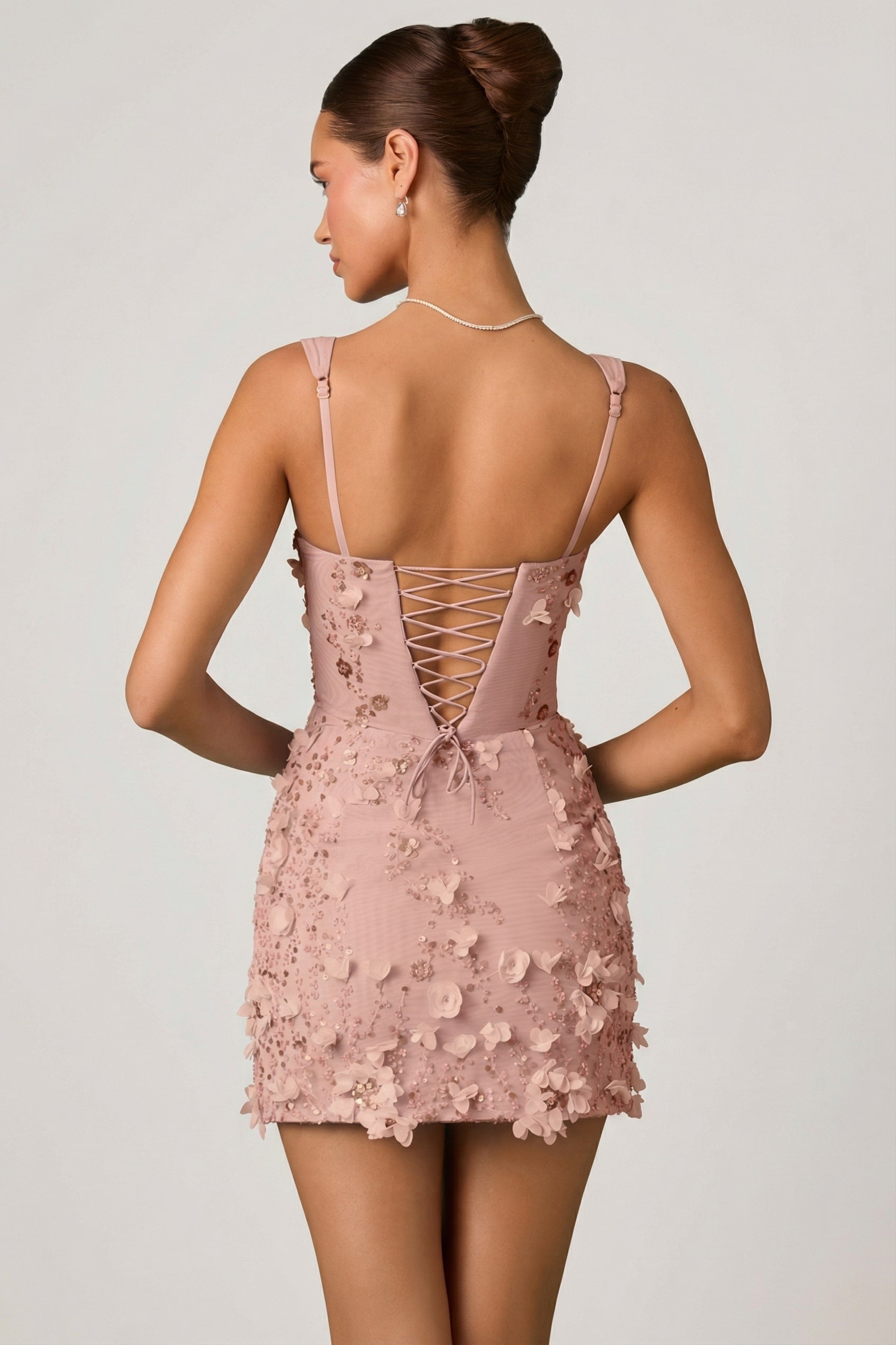 Briar Embellished Corset Mini Dress in Dusty Rose | Oh Polly Briar Embellished Corset Mini Dress in Dusty Rose | Oh Polly