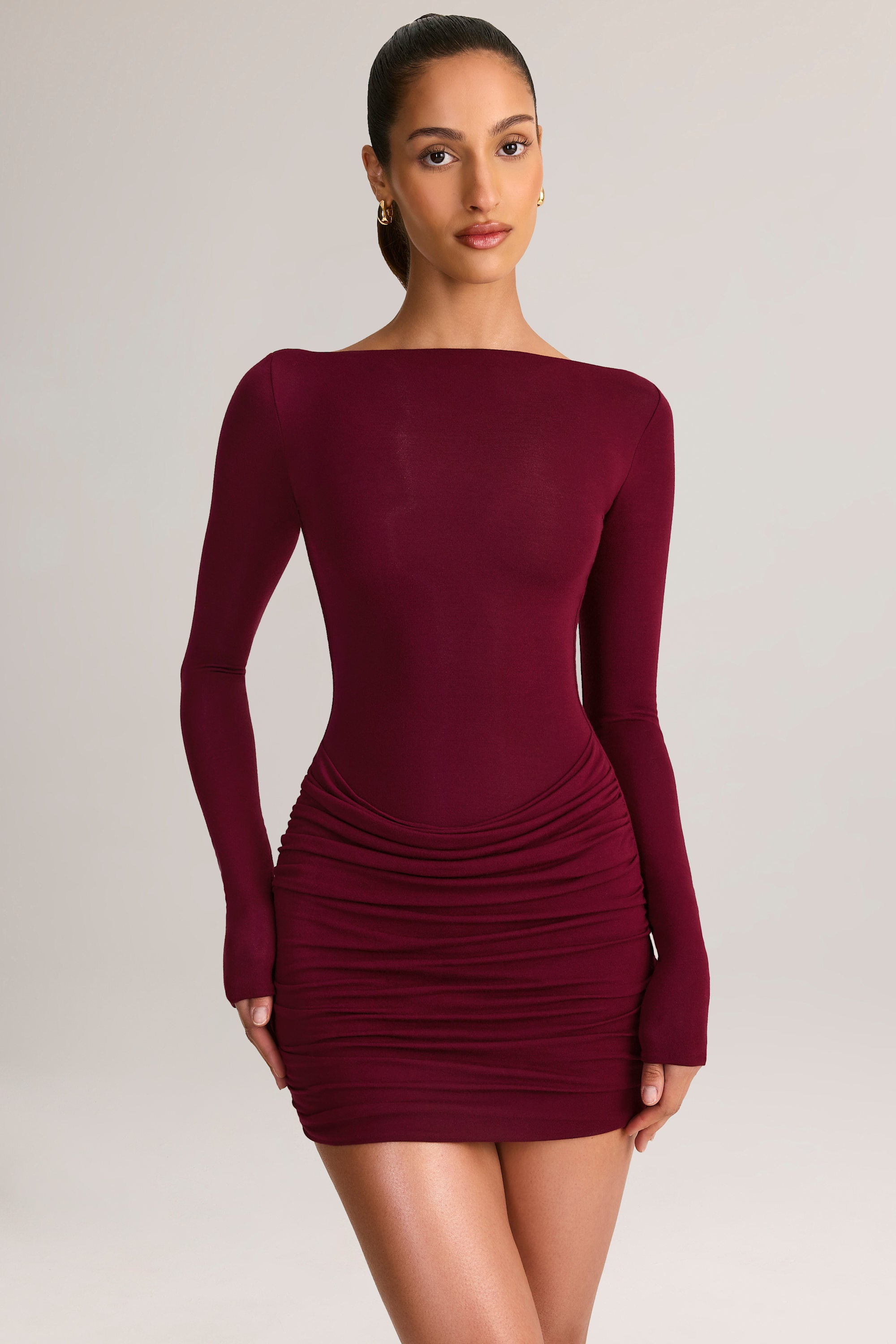 oh polly red sparkly dress Ines Embellished Corset Mini in Fire knit cotton fabric with a subtly sheer Sephina Embellished Sweetheart-Neck Mini Dress