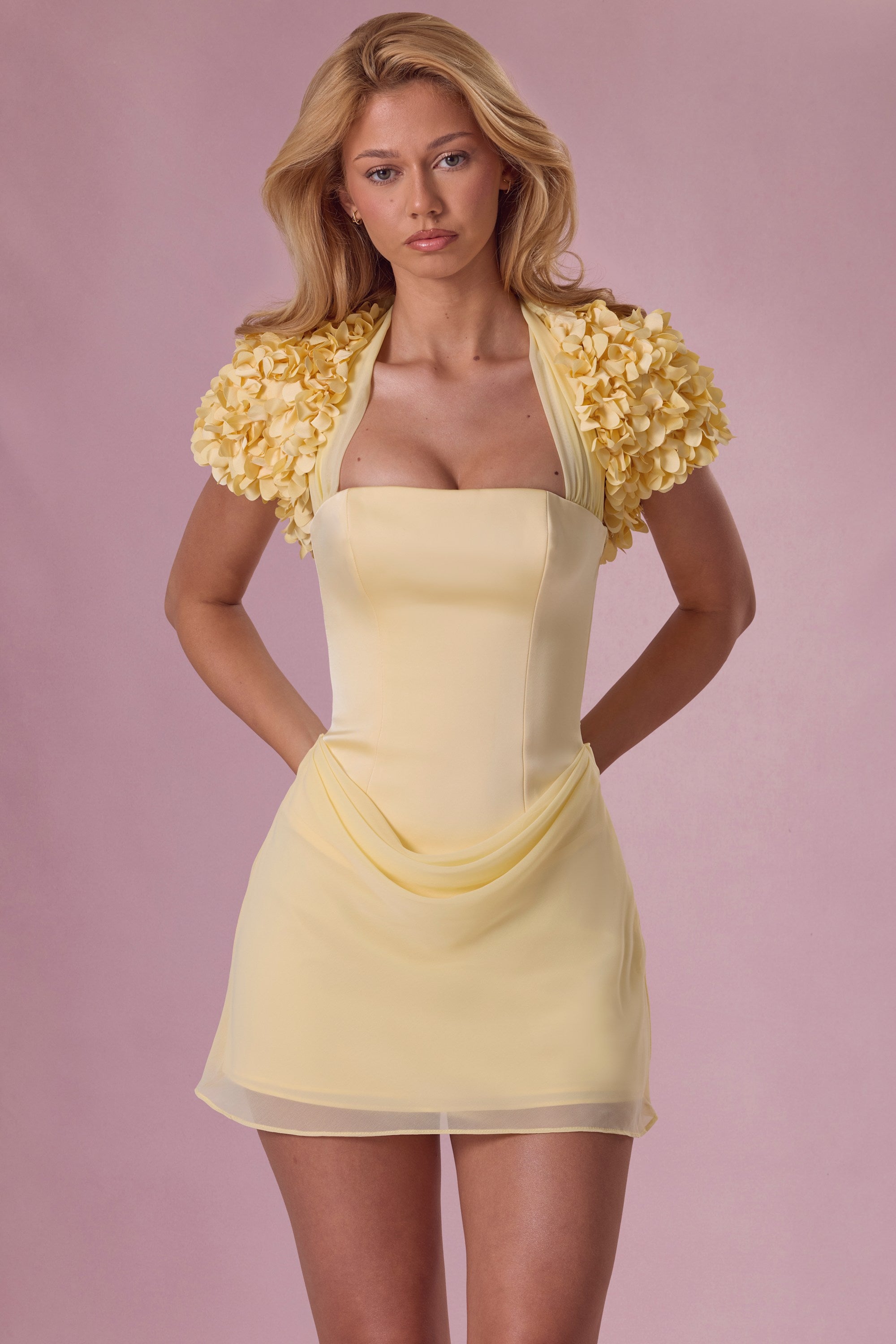 Cropped Bolero  in Butter
