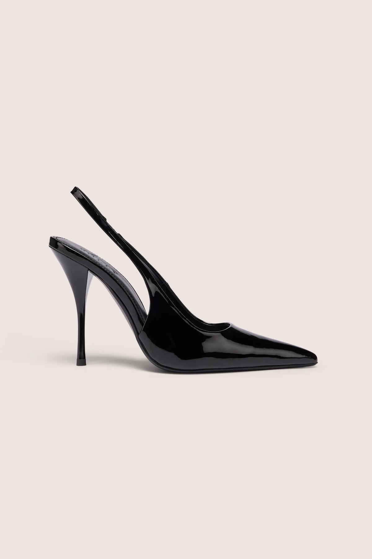 ⁣⁢Sling-Back-Heels in Schwarz⁤⁣