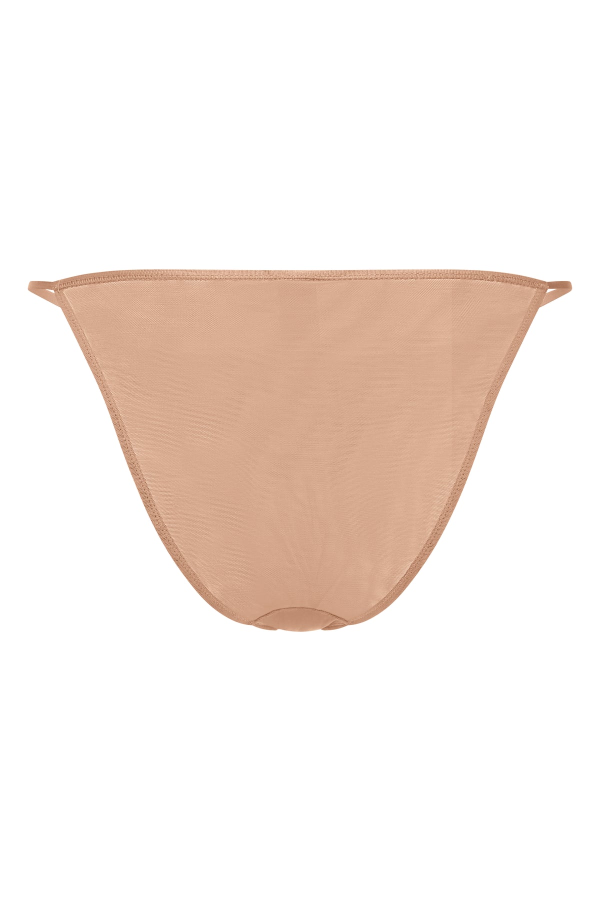Native Intimates 3 String Intimates Soft Mesh String Bikini in Warm Peach | Oh Polly