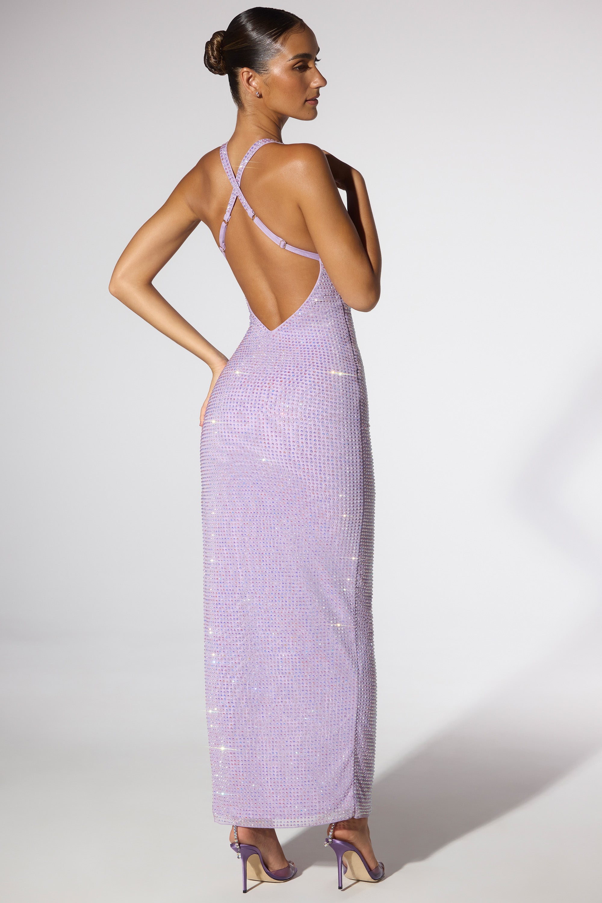Irresistible Lilac Colored Designer Gown, Anarkali salwar kameez | online  shopping | Anarkali dresses online