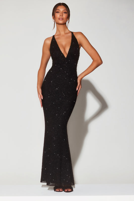 Black Maxi Dresses – Long Black Dresses | Oh Polly UK