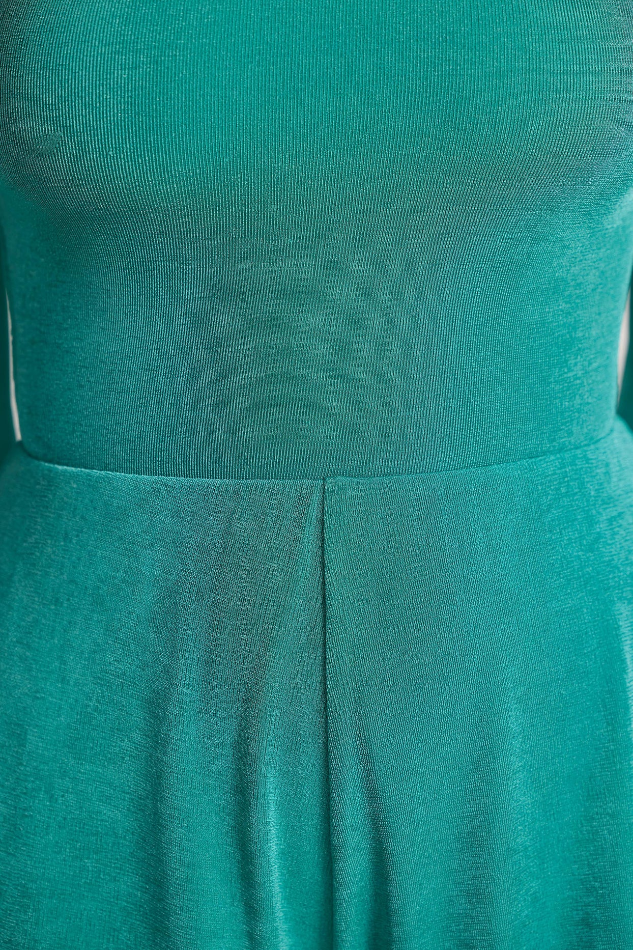 Combishort asymétrique en jersey texturé avec découpe dans le dos, bleu sarcelle