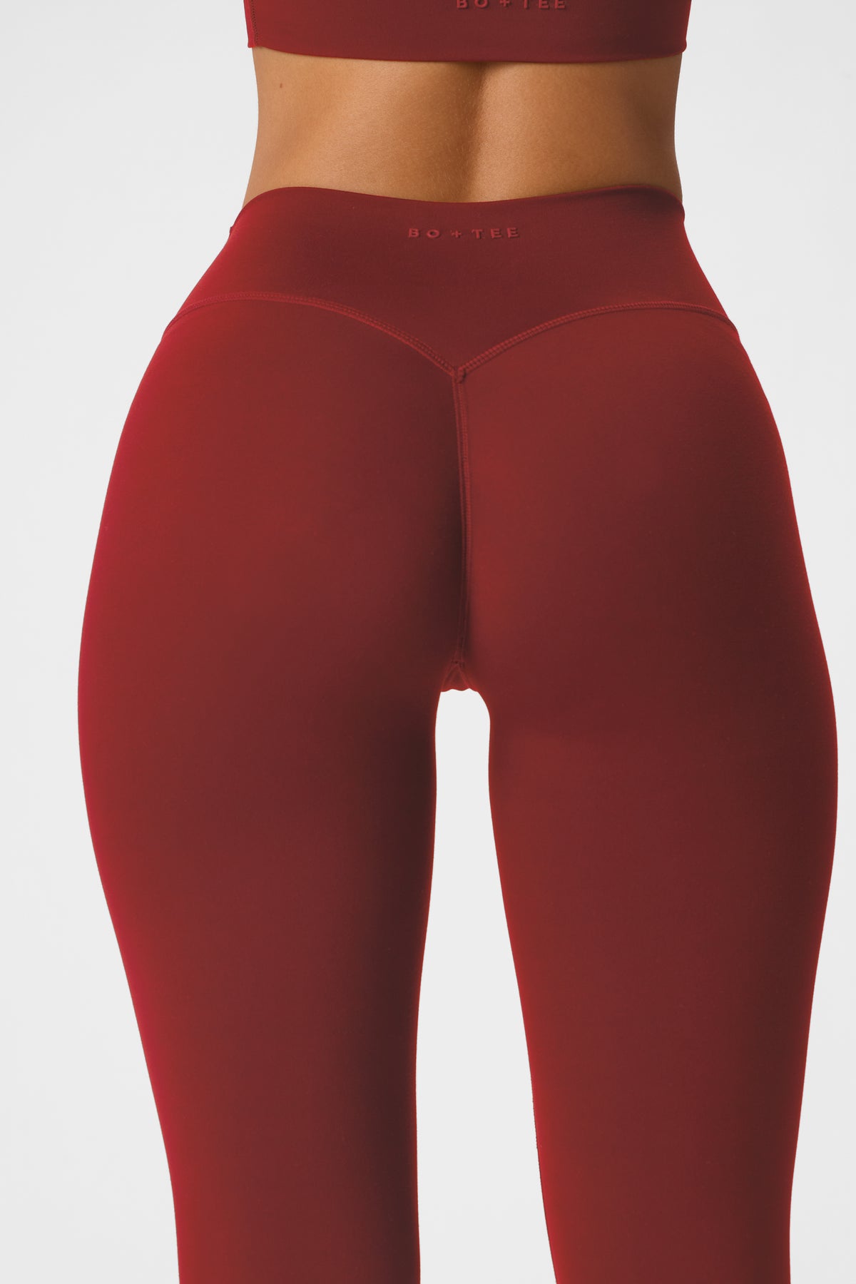 ⁣⁢Soft Active 7/8 Leggings in Dunkelkirsche⁤⁣