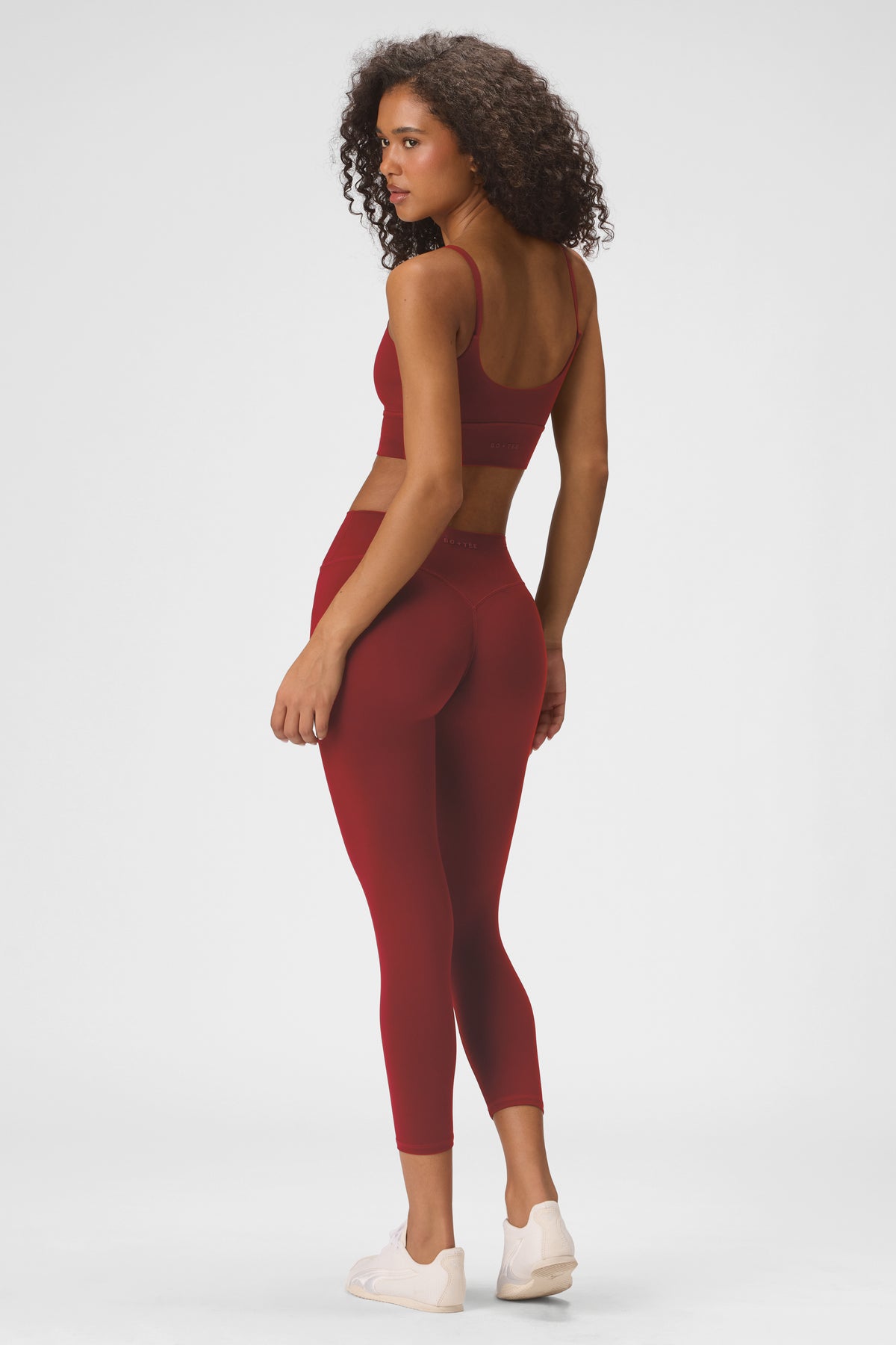 ⁣⁢Soft Active 7/8 Leggings in Dunkelkirsche⁤⁣