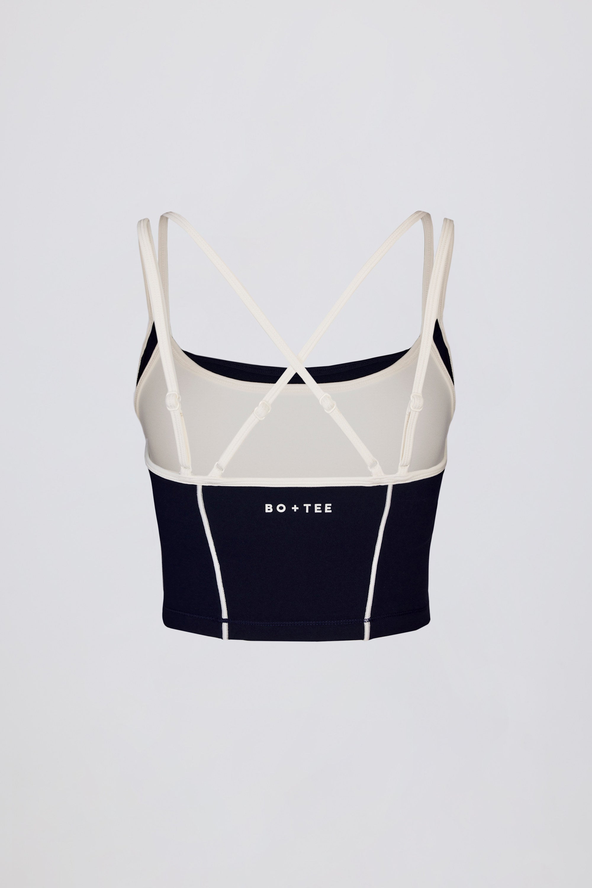Soft Active Layered Tank Top in Midnight