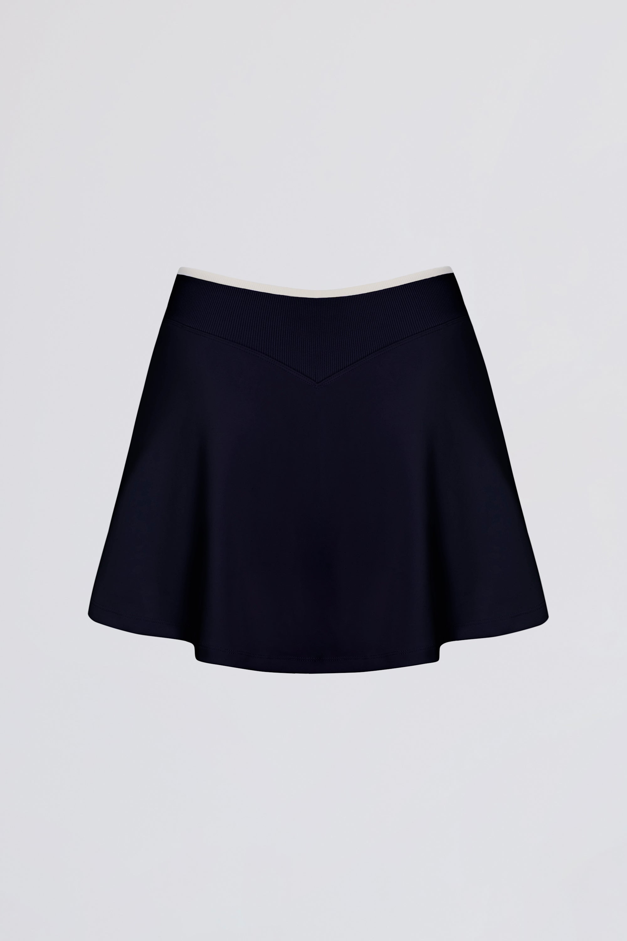 Soft Active Crossover Mini Skort in Midnight