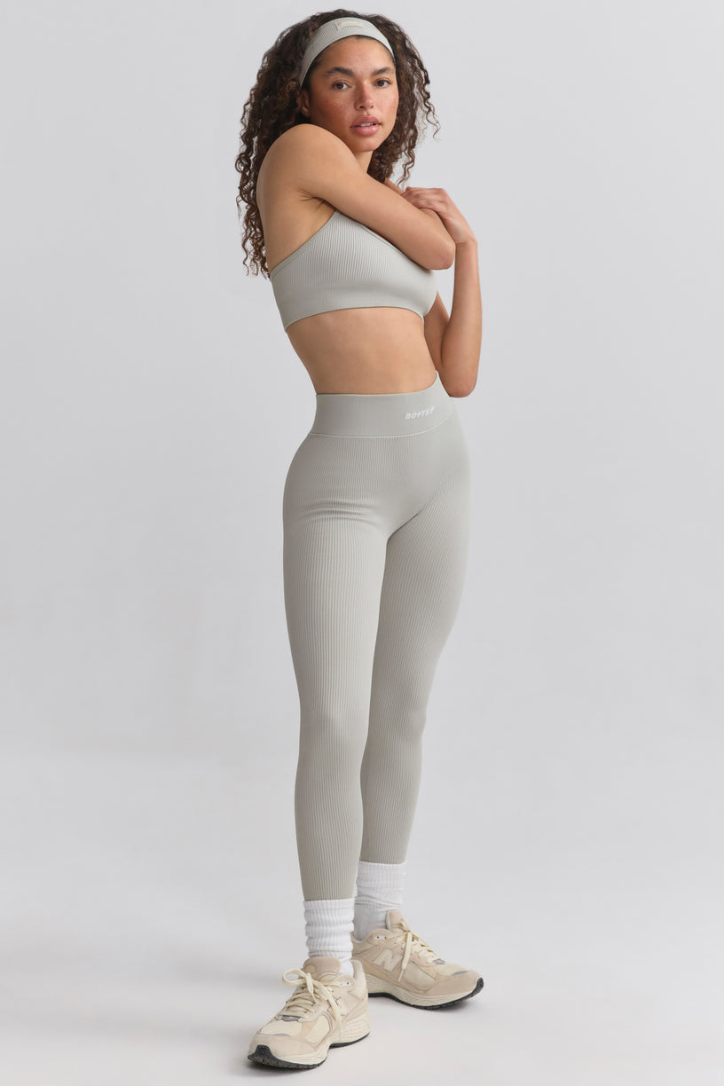 FlexiRib High-Waist Leggings in Grey - 1