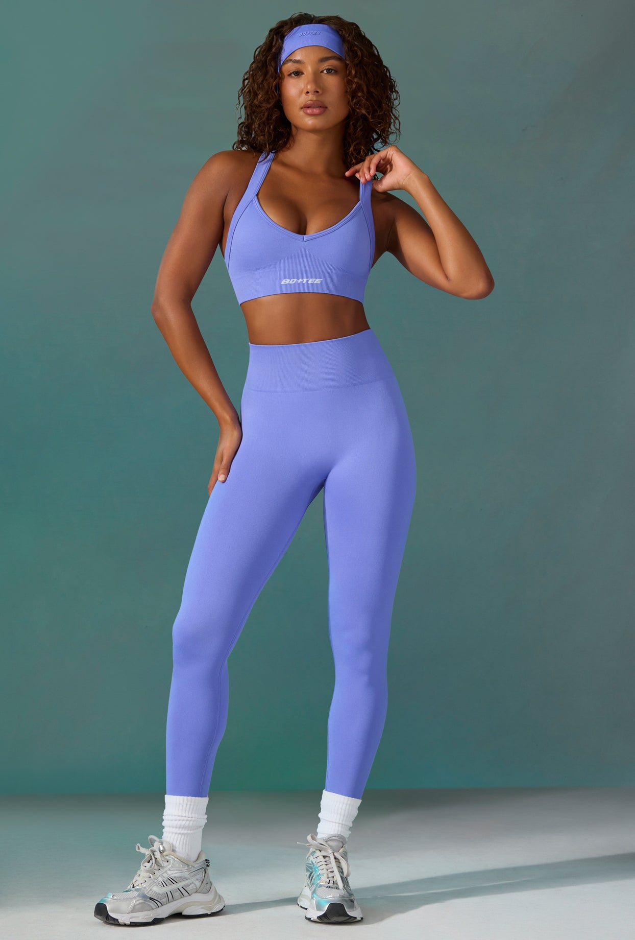Vitality Petite Super Sculpt Seamless Leggings in Iolite Oh Polly