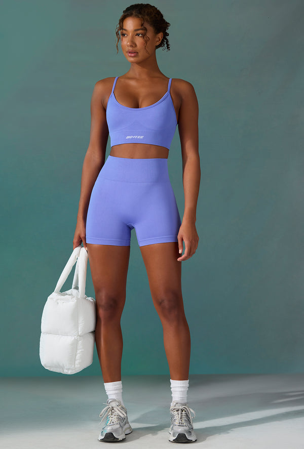 Super Sculpt Seamless Mini Shorts in Lolite - 1