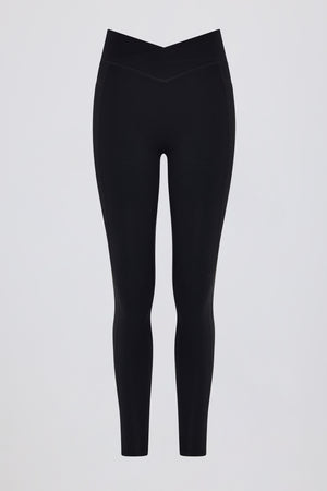 Soft Active Full-Length Pocket Leggings in Black