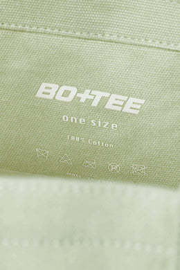 Mała płócienna torba typu Tote w kolorze limonkowo-zielonym