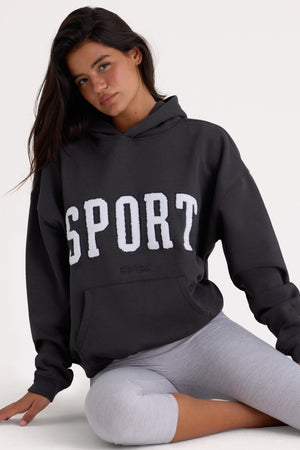 Soft Cotton Fleece Oversized Hoodie