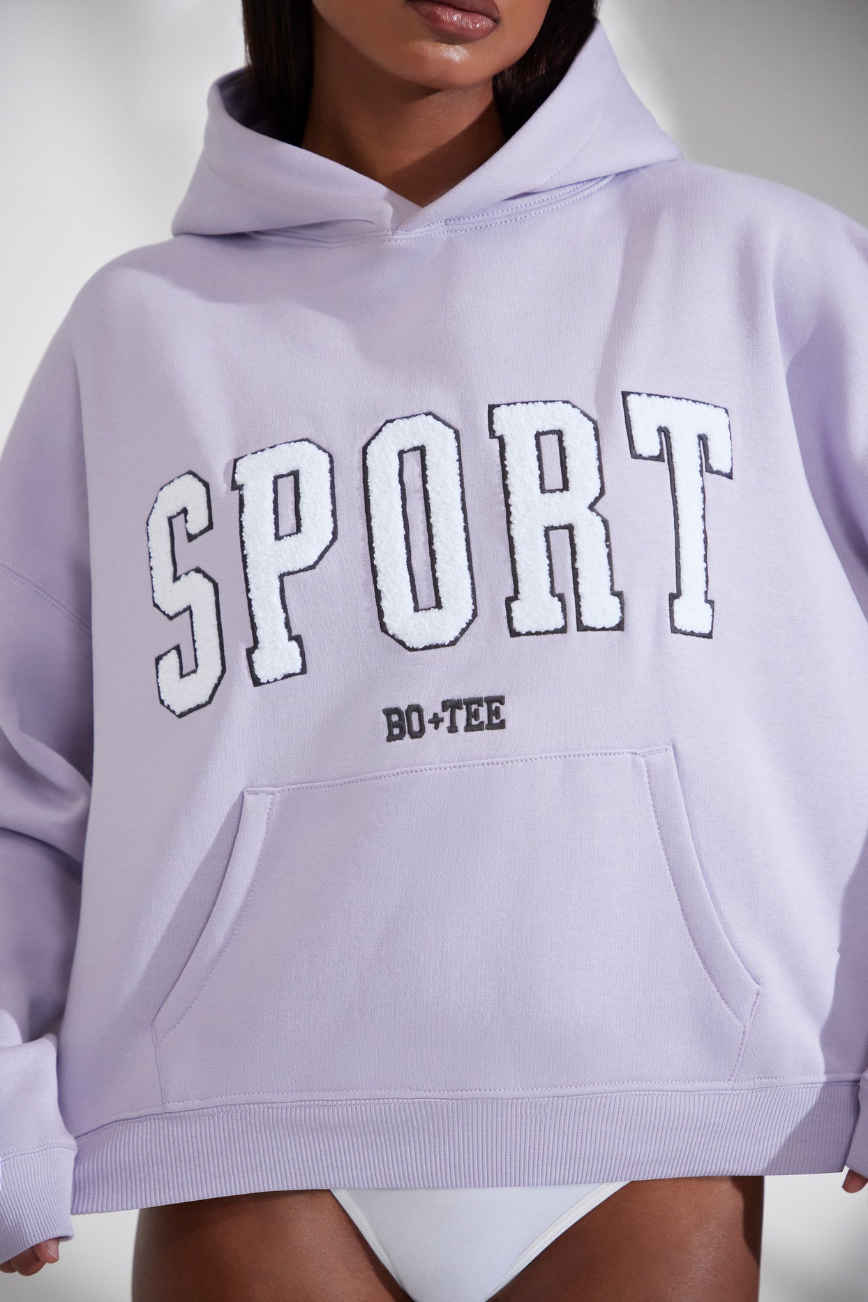 Lavender hooded sweatshirt Clearance