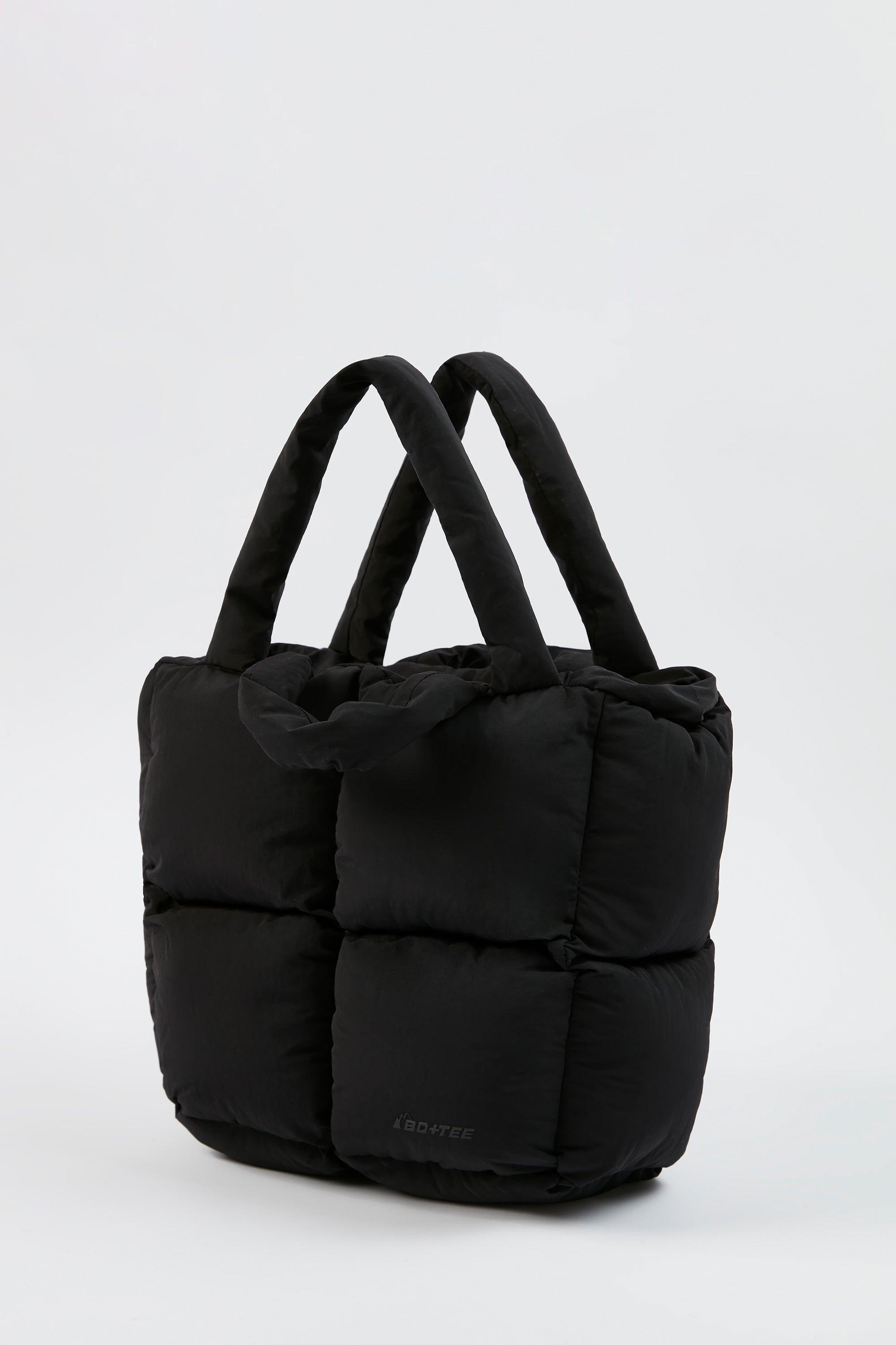 Black Puffer Tote - Quilted Nylon Bag - Oversized Tote Bag - Lulus