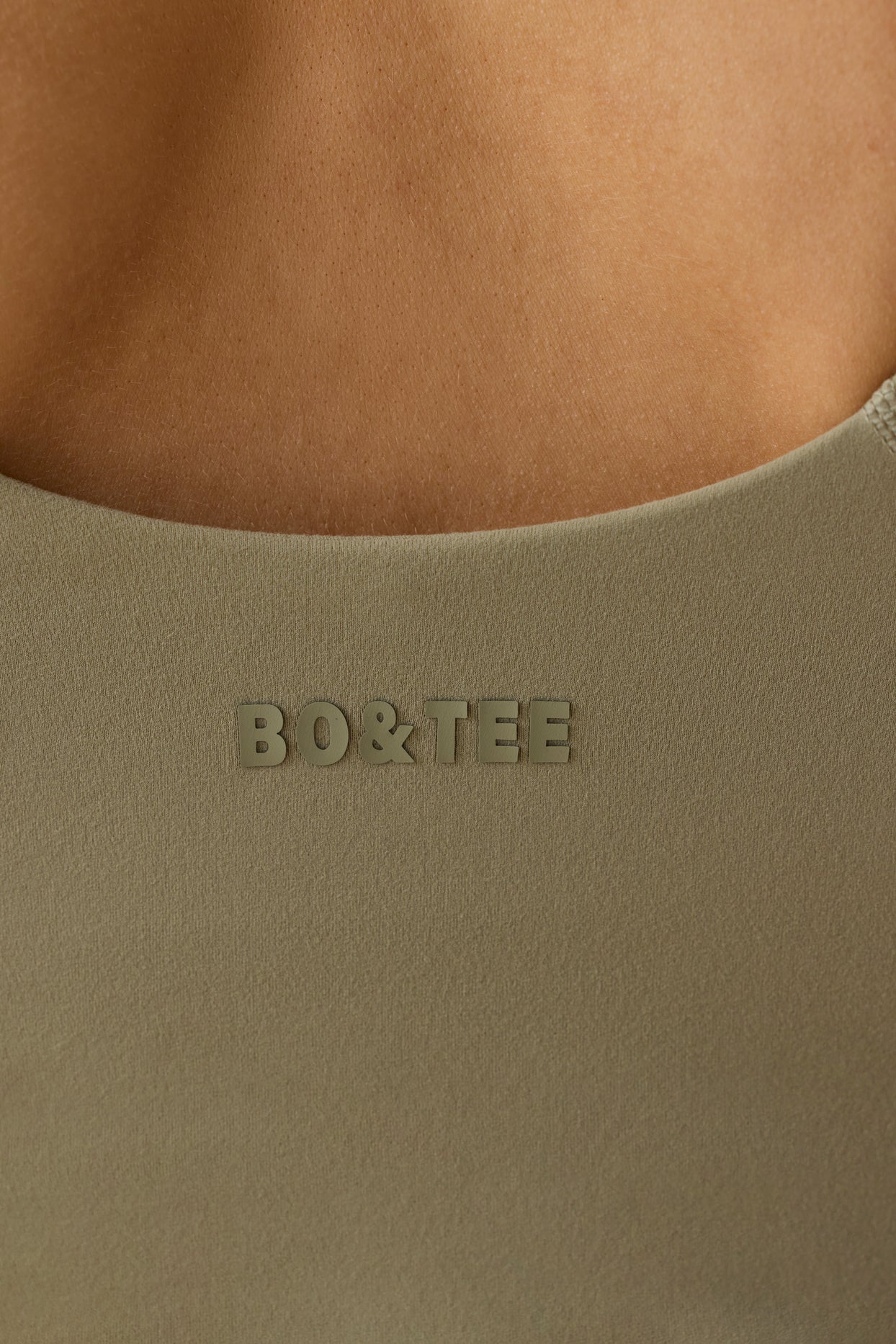 Soft Active Tank Top in Soft Olive - 4