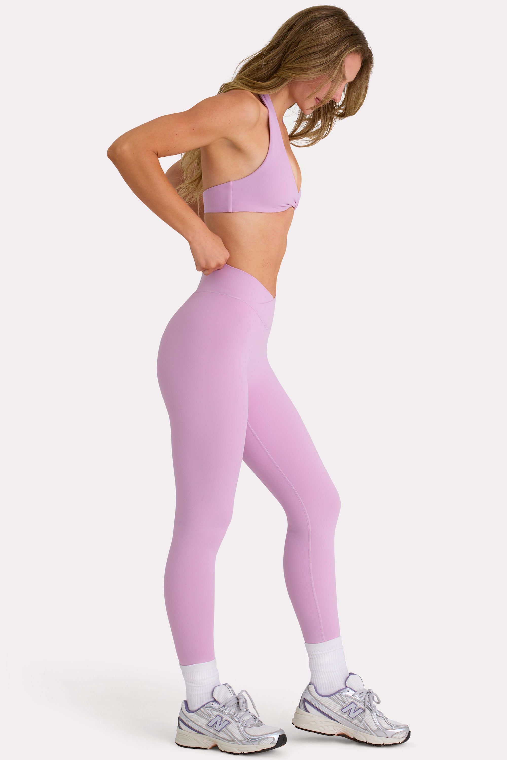Soft Active Leggings in Sweet Pink