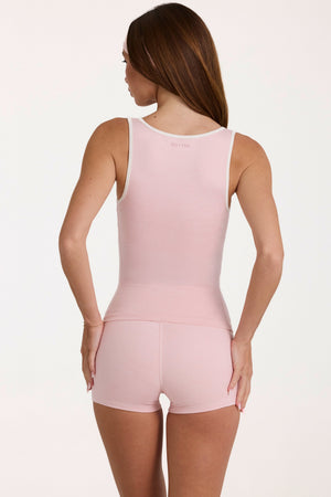 Soft Active Tank Top in Blush Marl