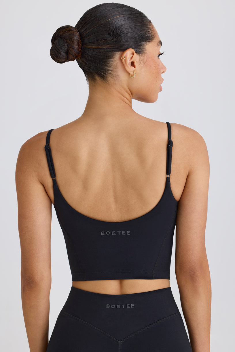 Soft Active Tank Top in Black - 2