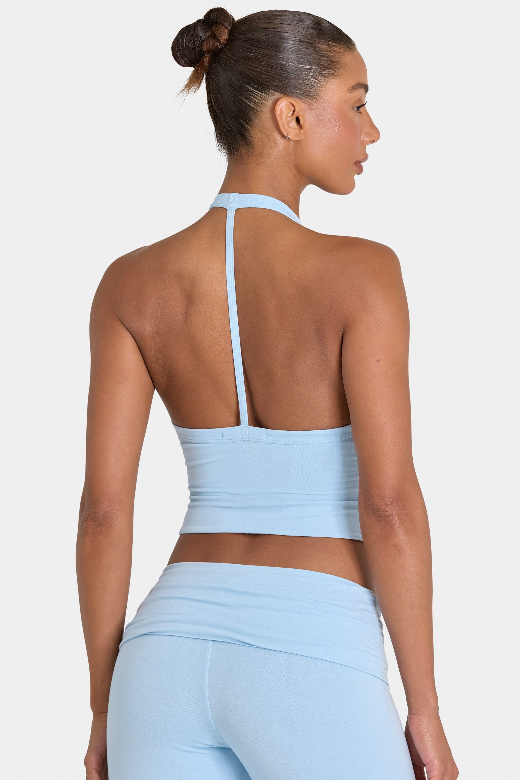 ButterCloud™ Crop Tank Top in Sky