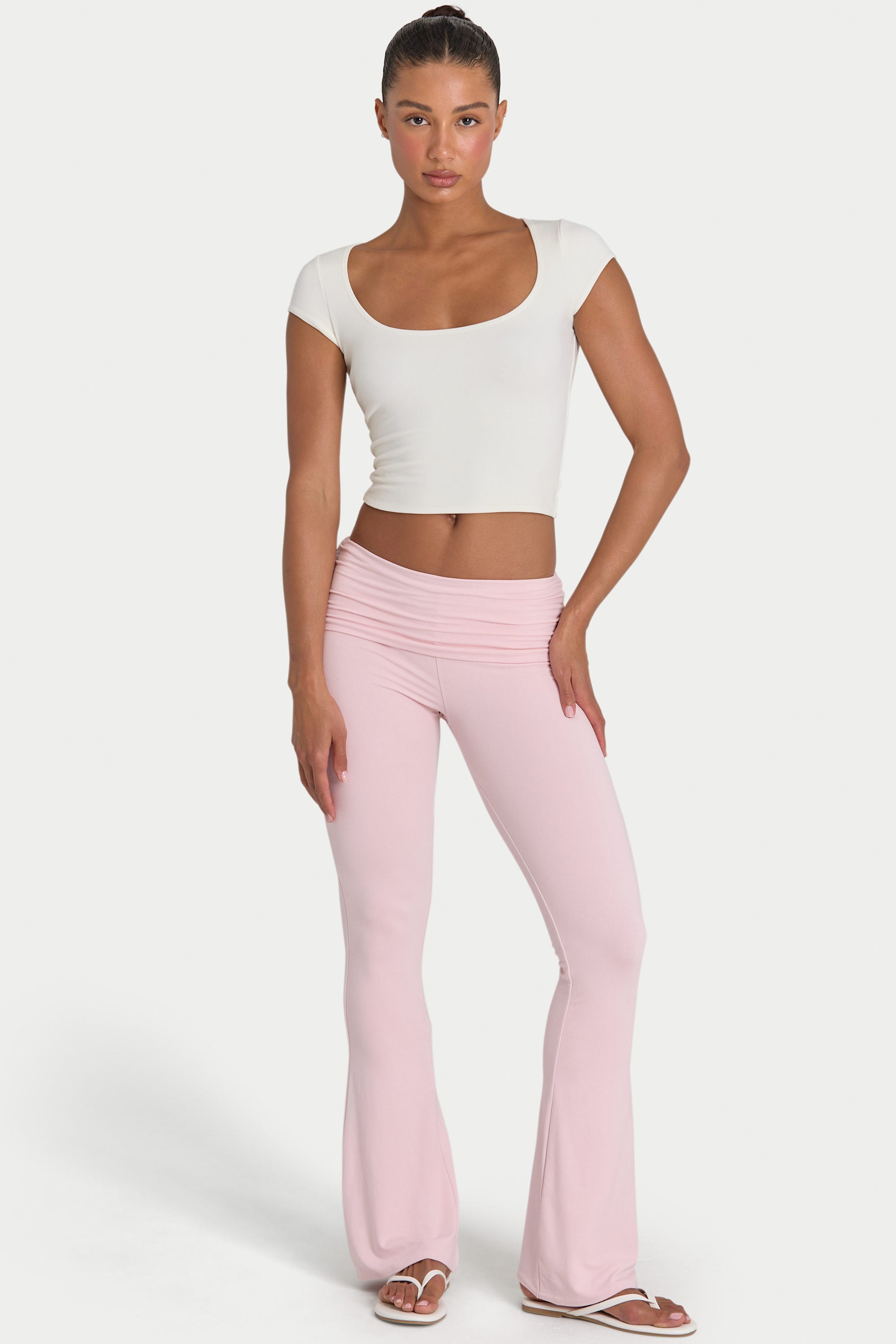 ButterCloud™ Crop Top in Coconut