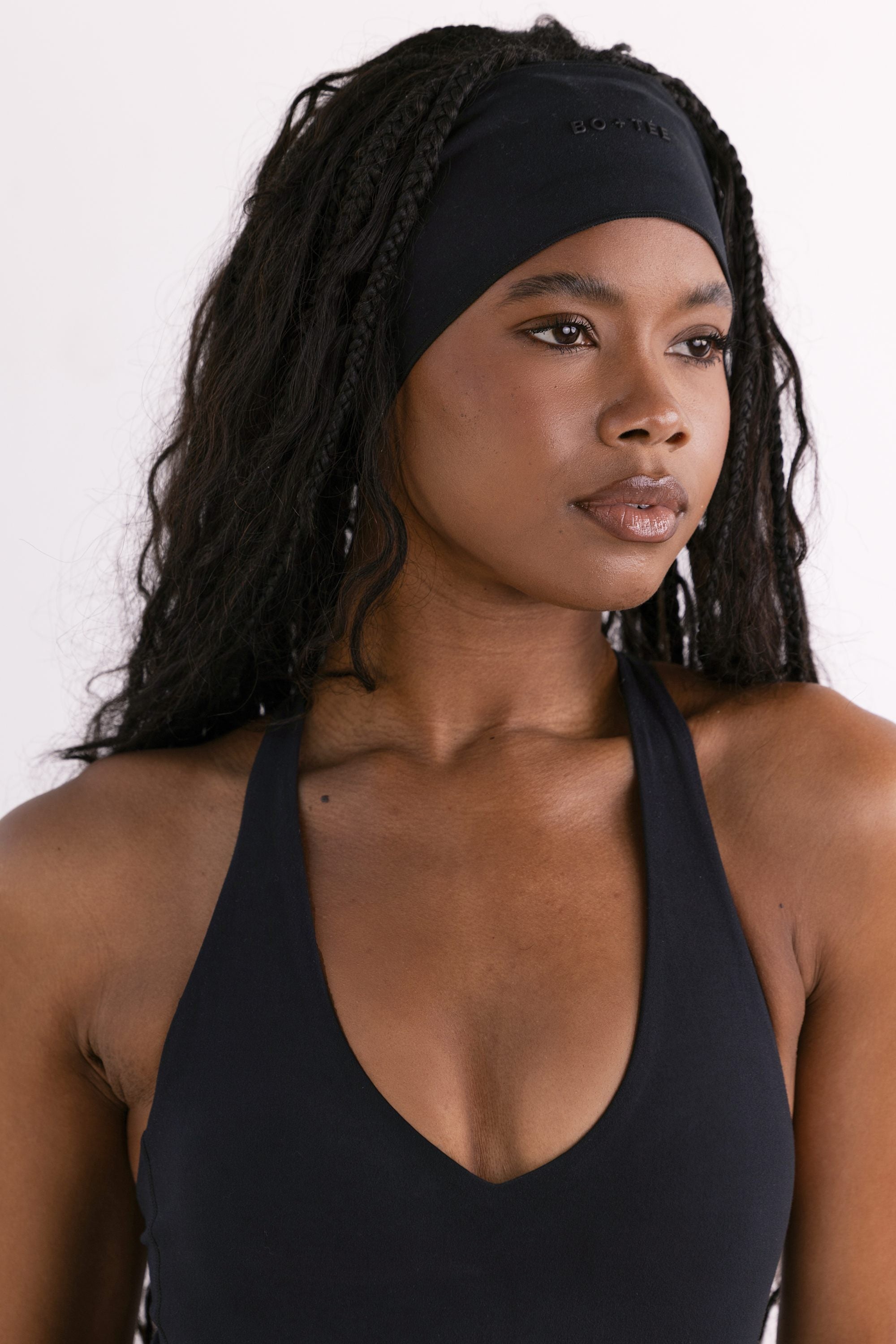 Soft Active Headband 3-Pack in Black