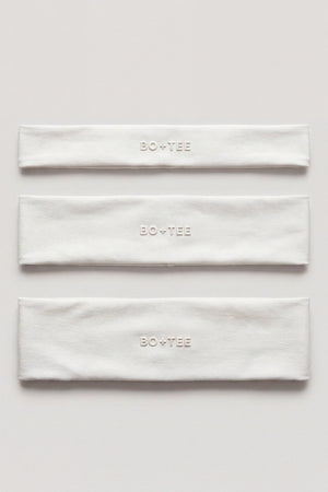 Soft Active Headband 3-Pack in Marshmallow