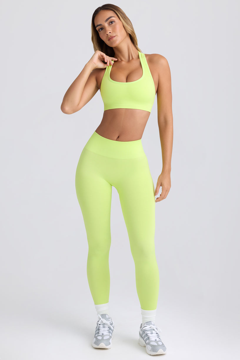 Super Sculpt Seamless Leggings in Key Lime - 1