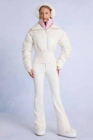 Waterproof Layered Ski Jacket in Ice
