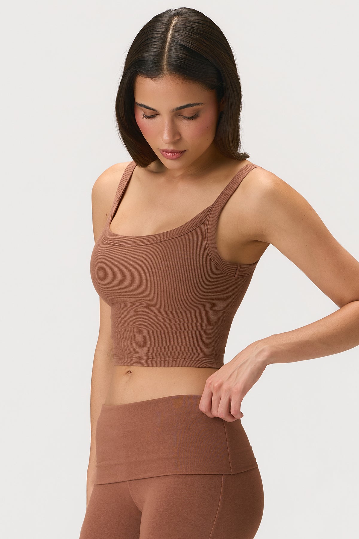 ⁣⁢ButterCloud™ Tanktop in Cocoa⁤⁣ - 1