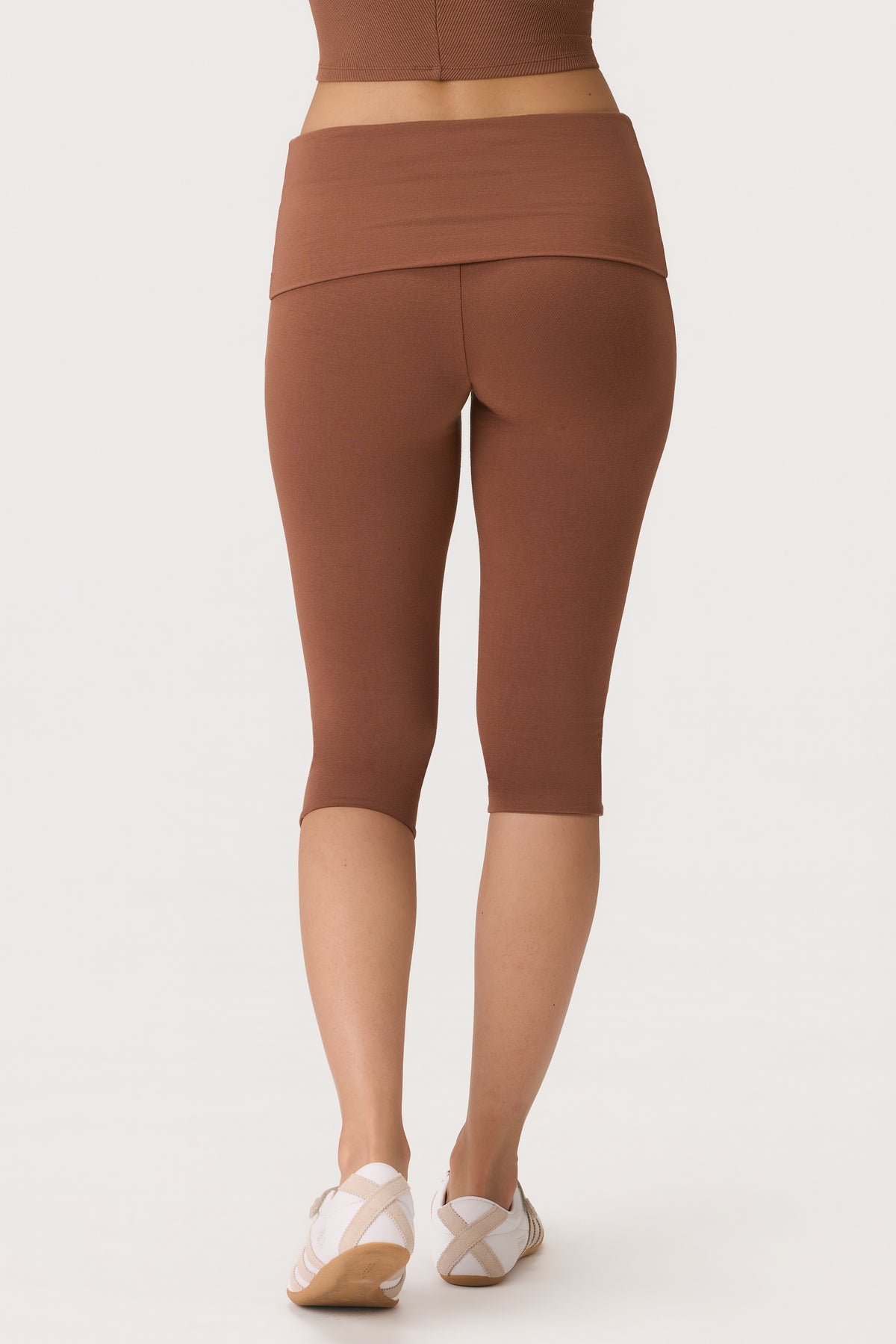 ⁣⁢ButterCloud™ Capri Leggings in Kakao⁤⁣