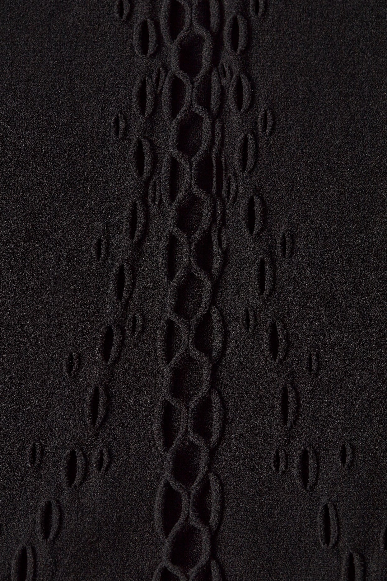 Lace-Up Bodysuit in Black