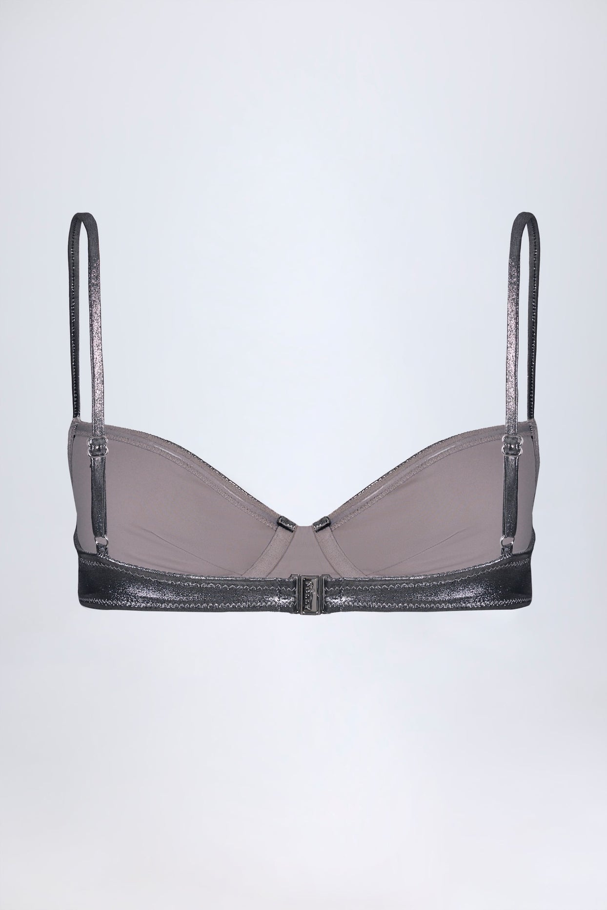 Underwired Bikini Top in Silver - 6
