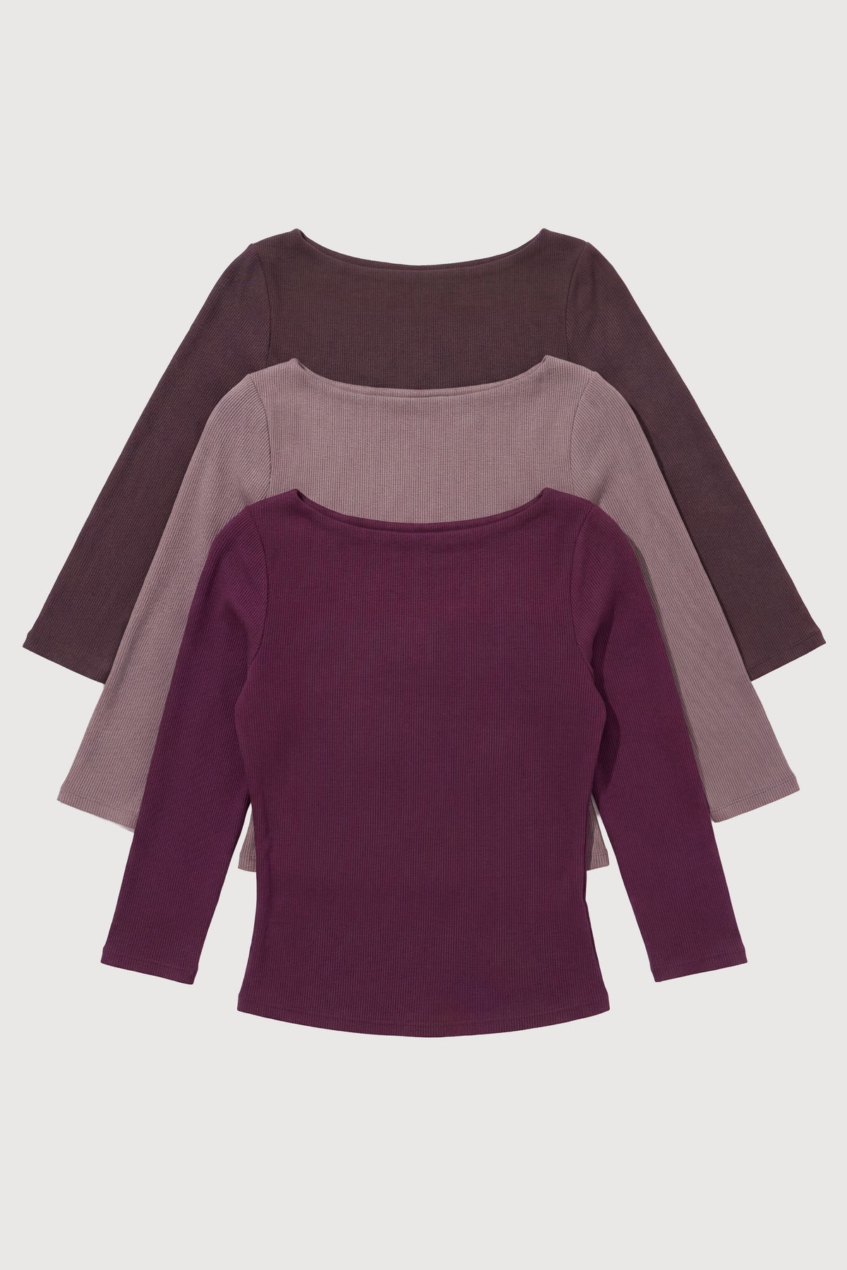 ⁣⁢ButterCloud™ 3/4 Sleeve Top 3er-Pack in Multi⁤⁣ - 1