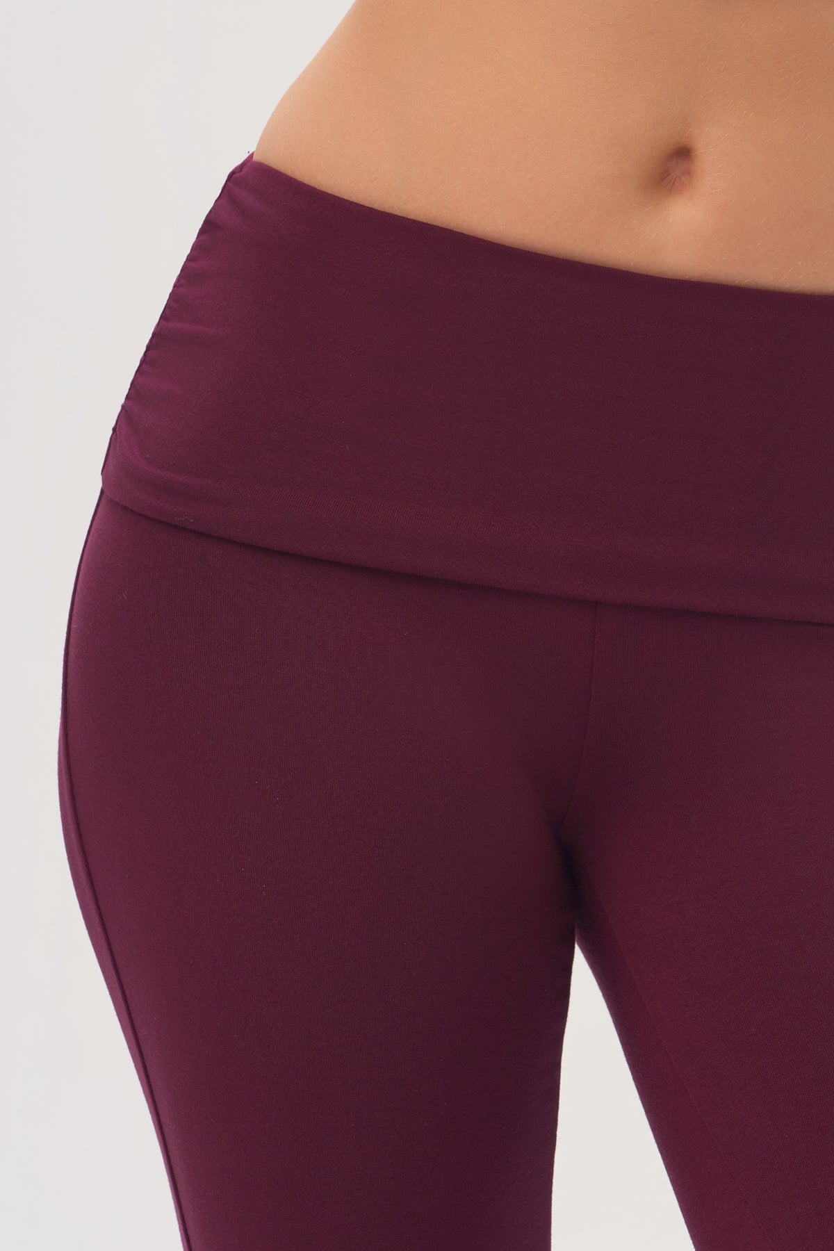 ButterCloud™ Flared Leggings in Plum