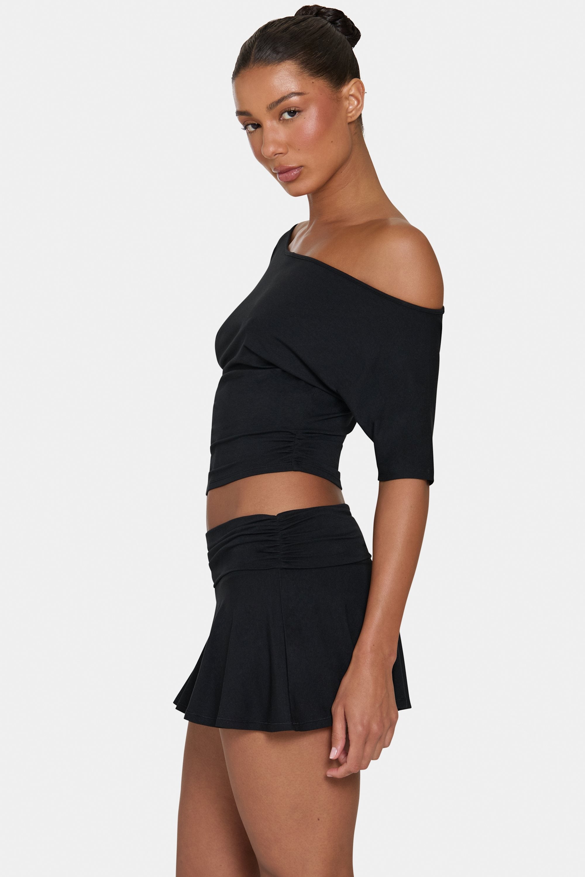 ButterCloud™ Mini Skort in Black