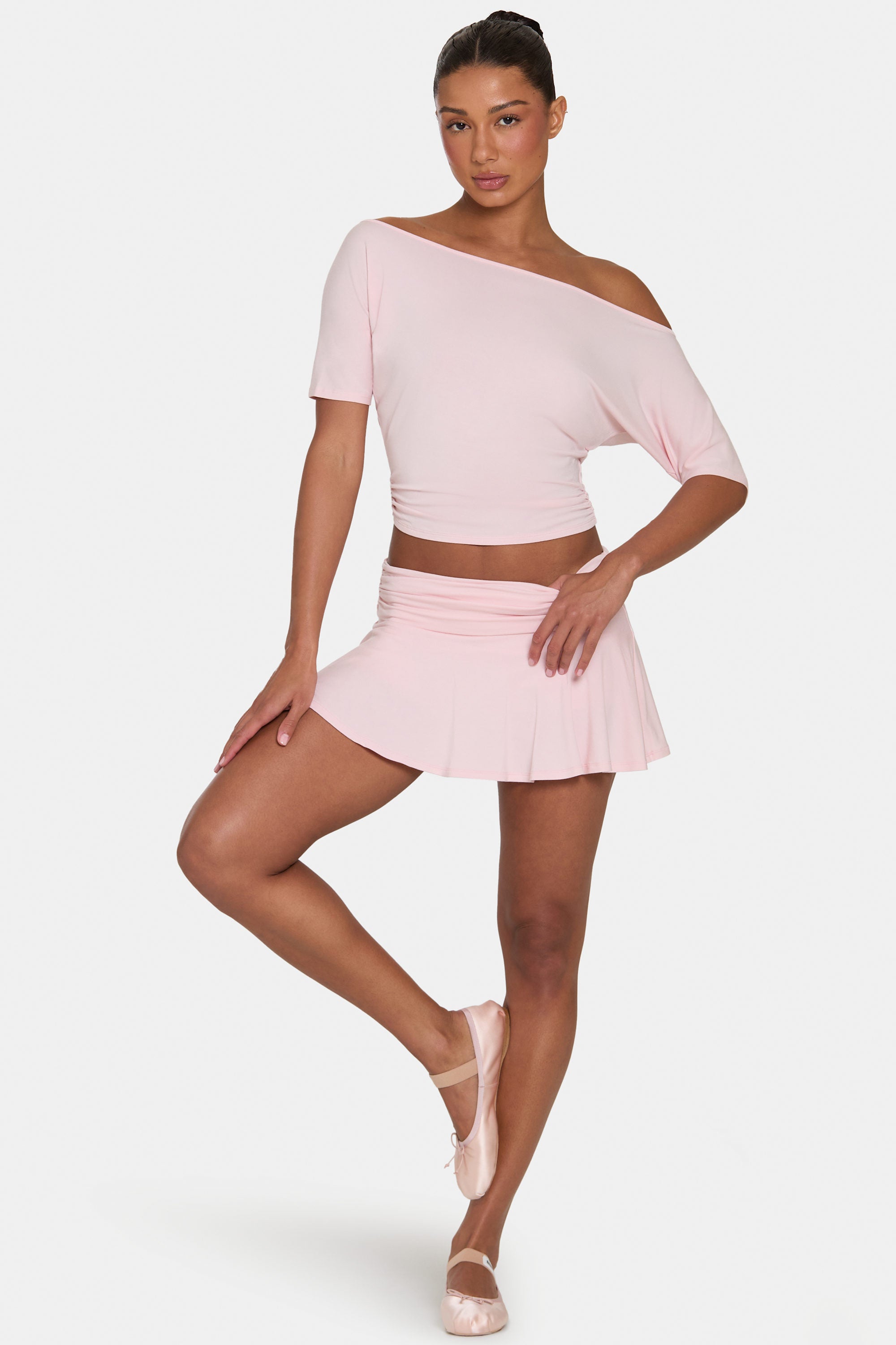 ButterCloud™ Mini Skort in Blush