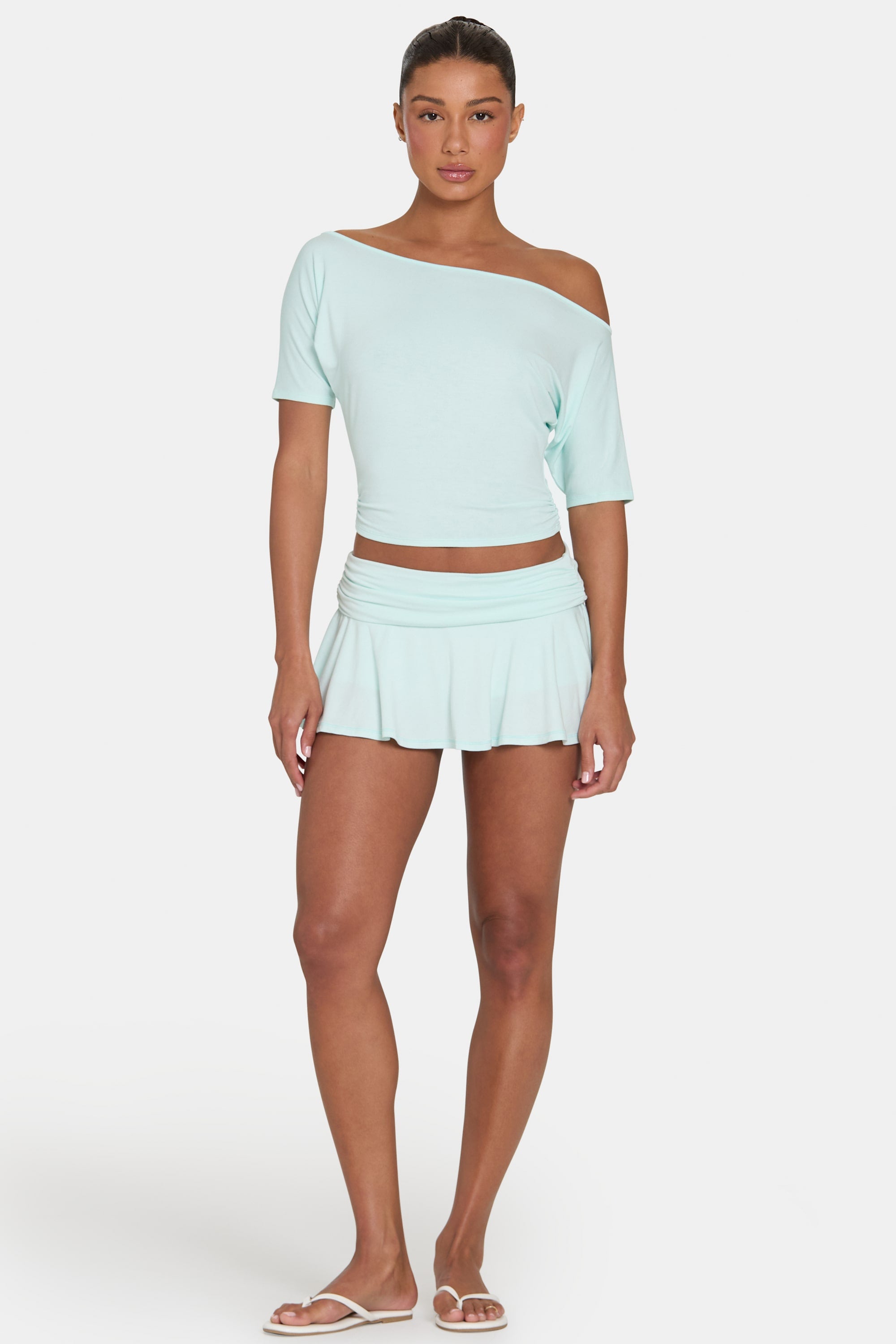 ButterCloud™ Mini Skort in Peppermint - 1