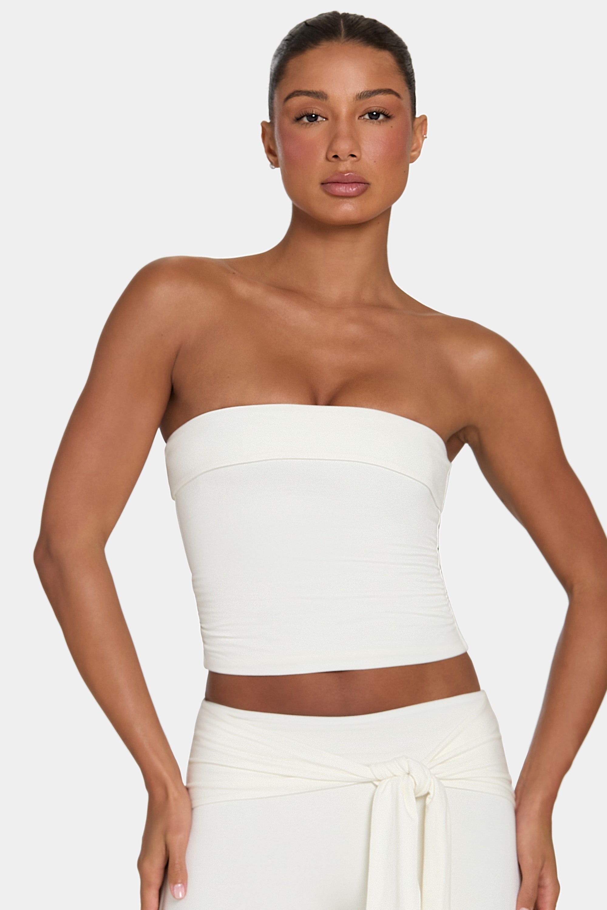 ButterCloud™ Tube Top in Coconut