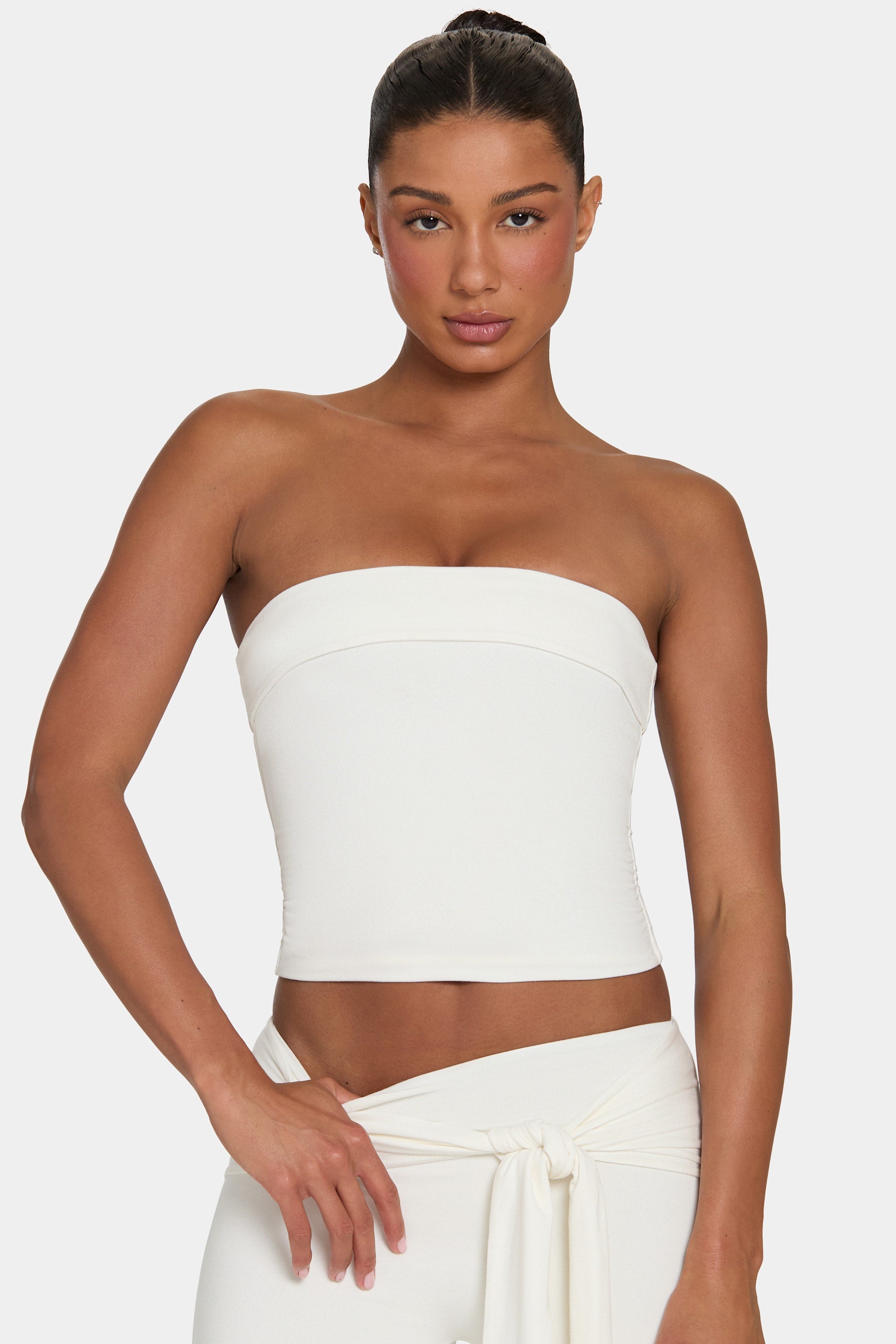 ButterCloud™ Tube Top in Coconut