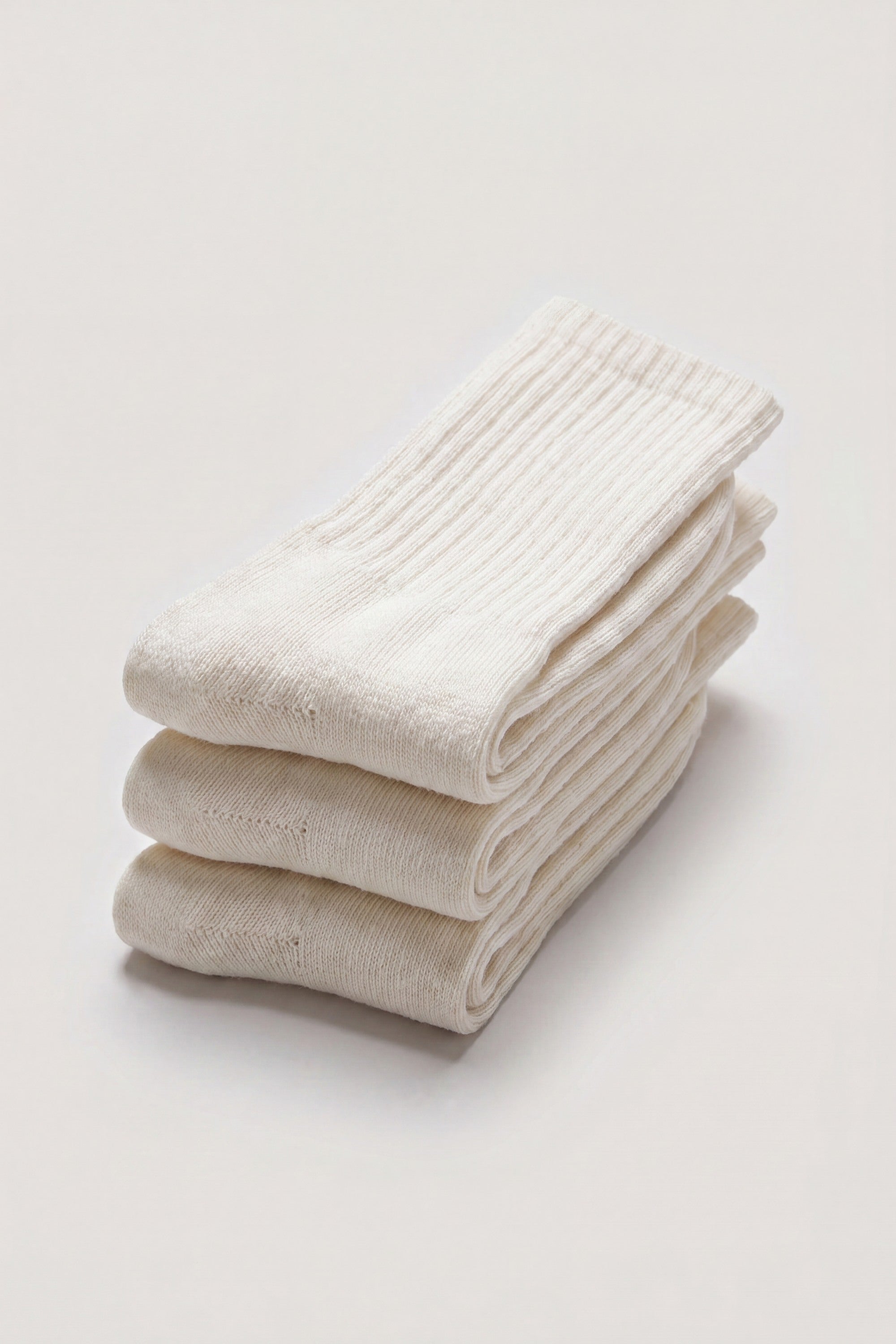 Pilates 3-Pack Socks Bundle in Coconut