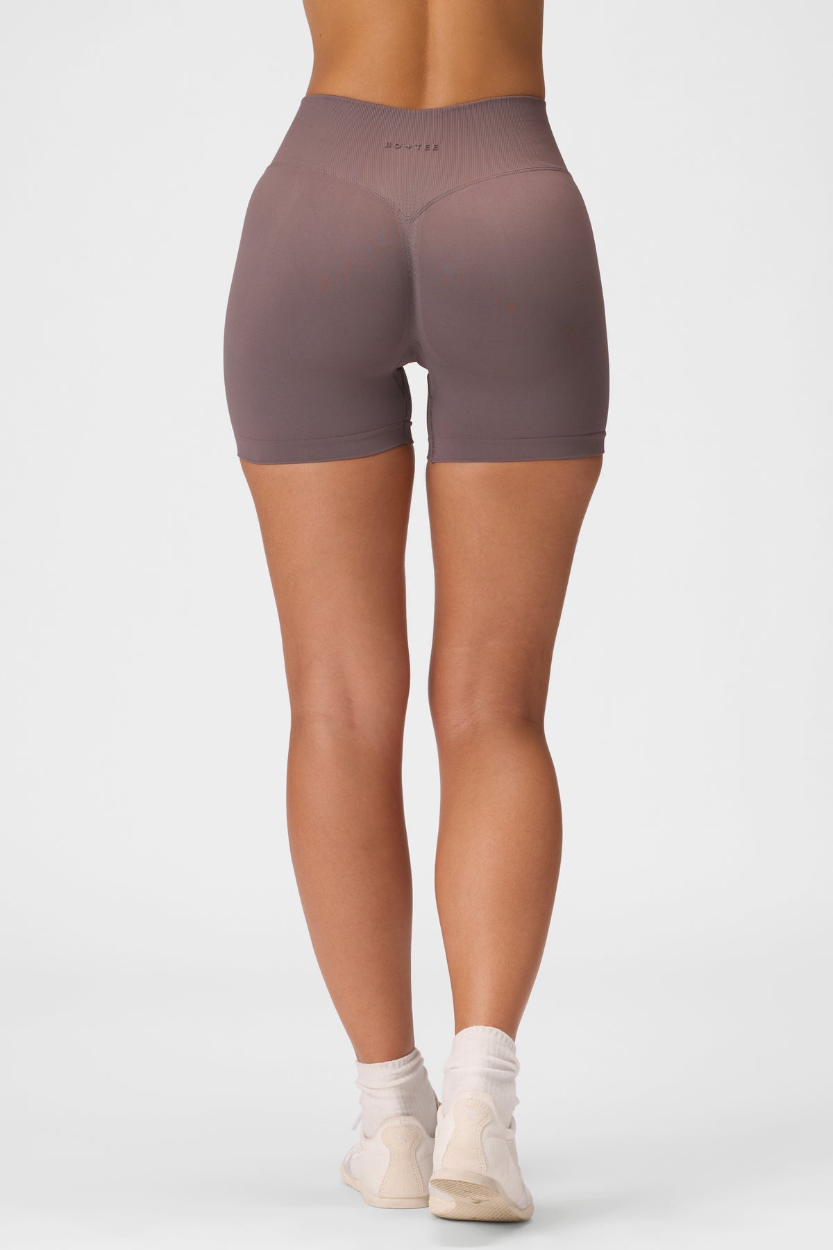 ⁣⁢Nahtlose Shorts in Stone⁤⁣