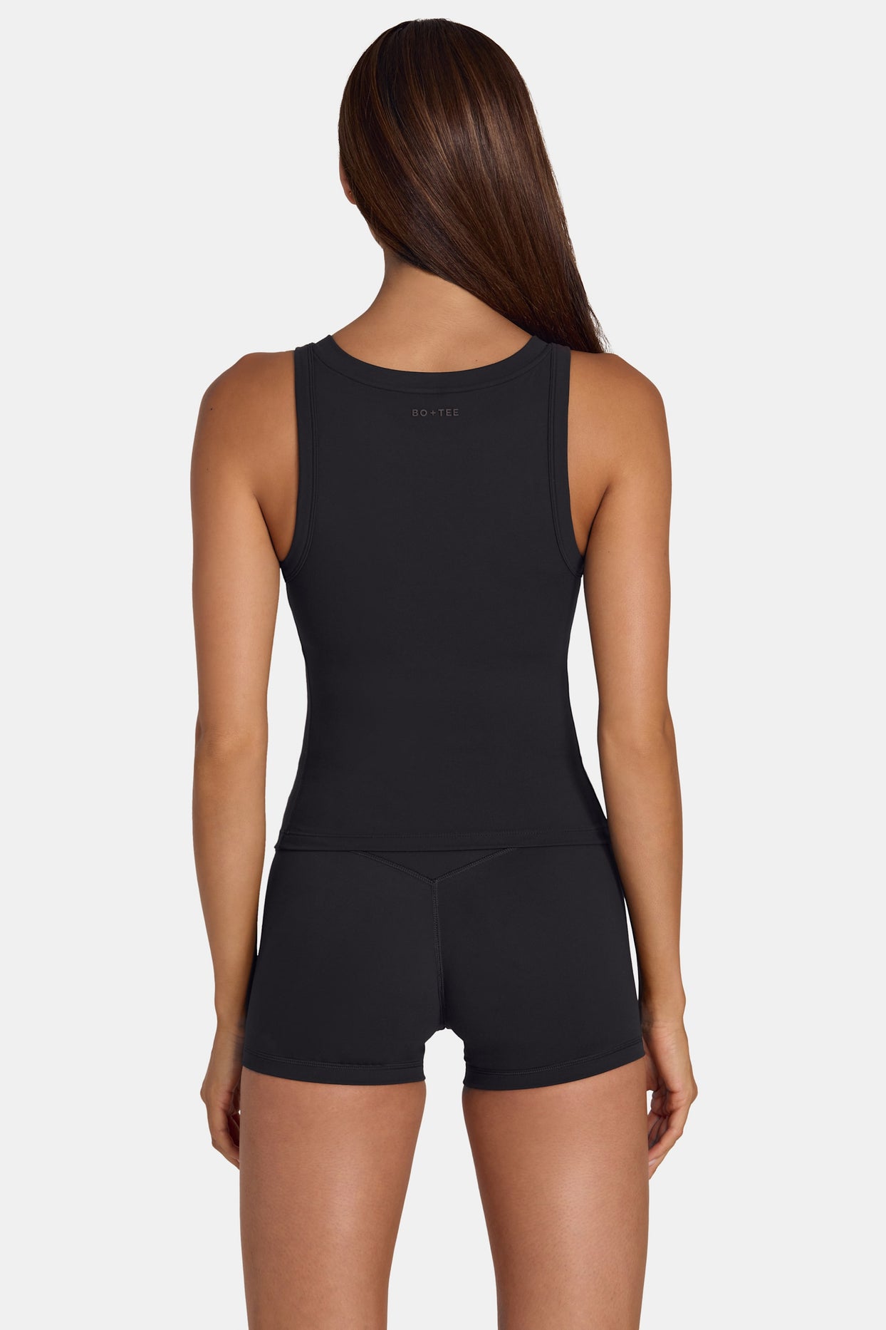 Soft Active Tank Top in Black - 2