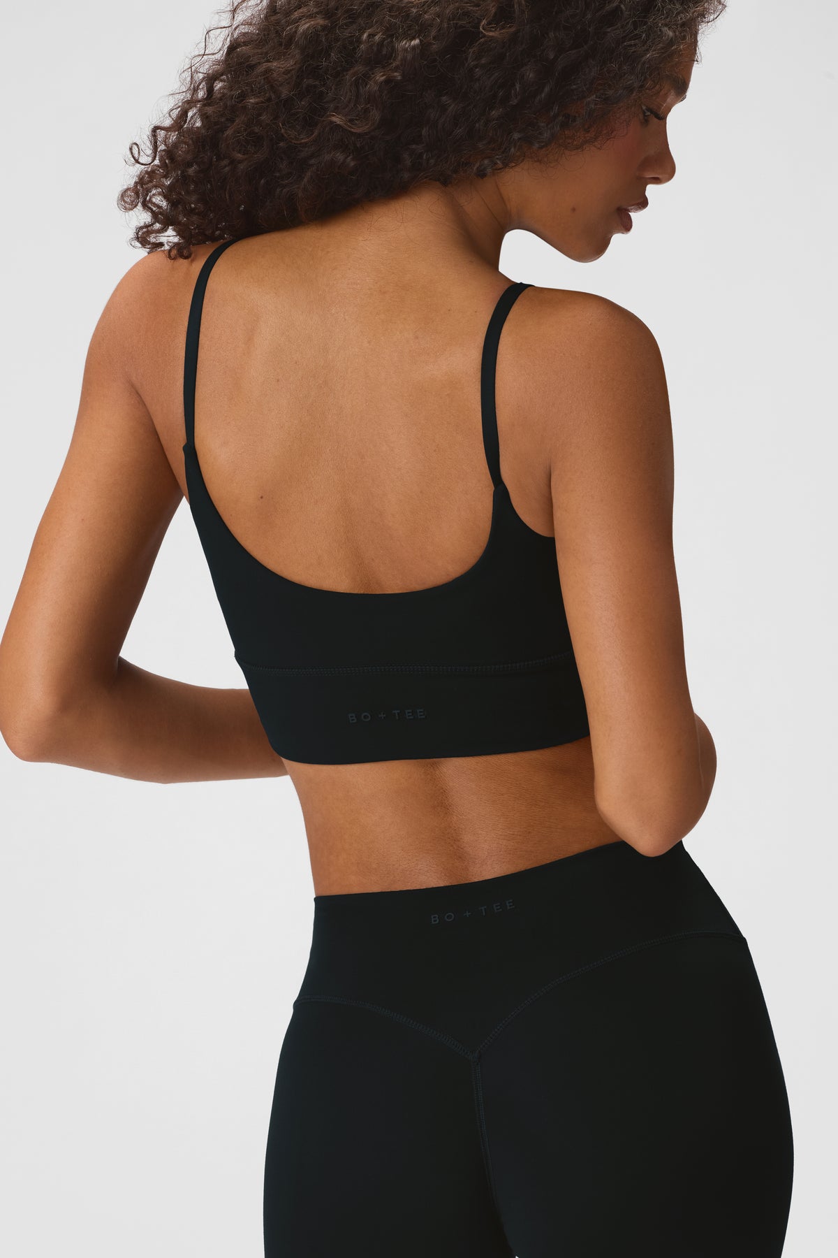 ⁣⁢Soft Active Sport-BH mit starkem Halt in Black⁤⁣
