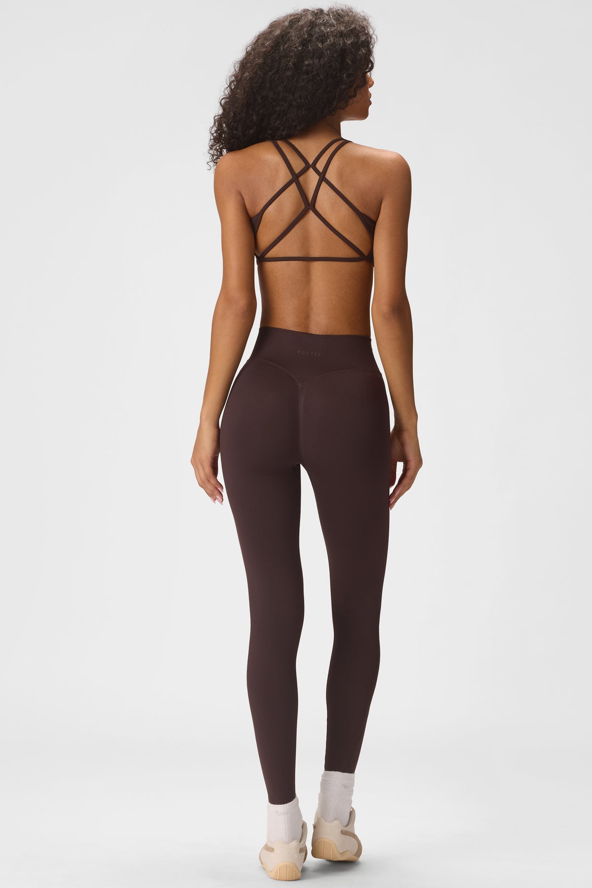 ⁣⁢Soft Active Sport-BH mit leichtem Halt in Espresso⁤⁣