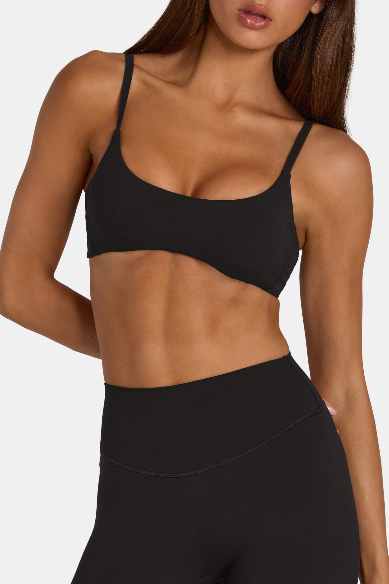 Soft Active Low-Impact Sports Bra in Black - 5